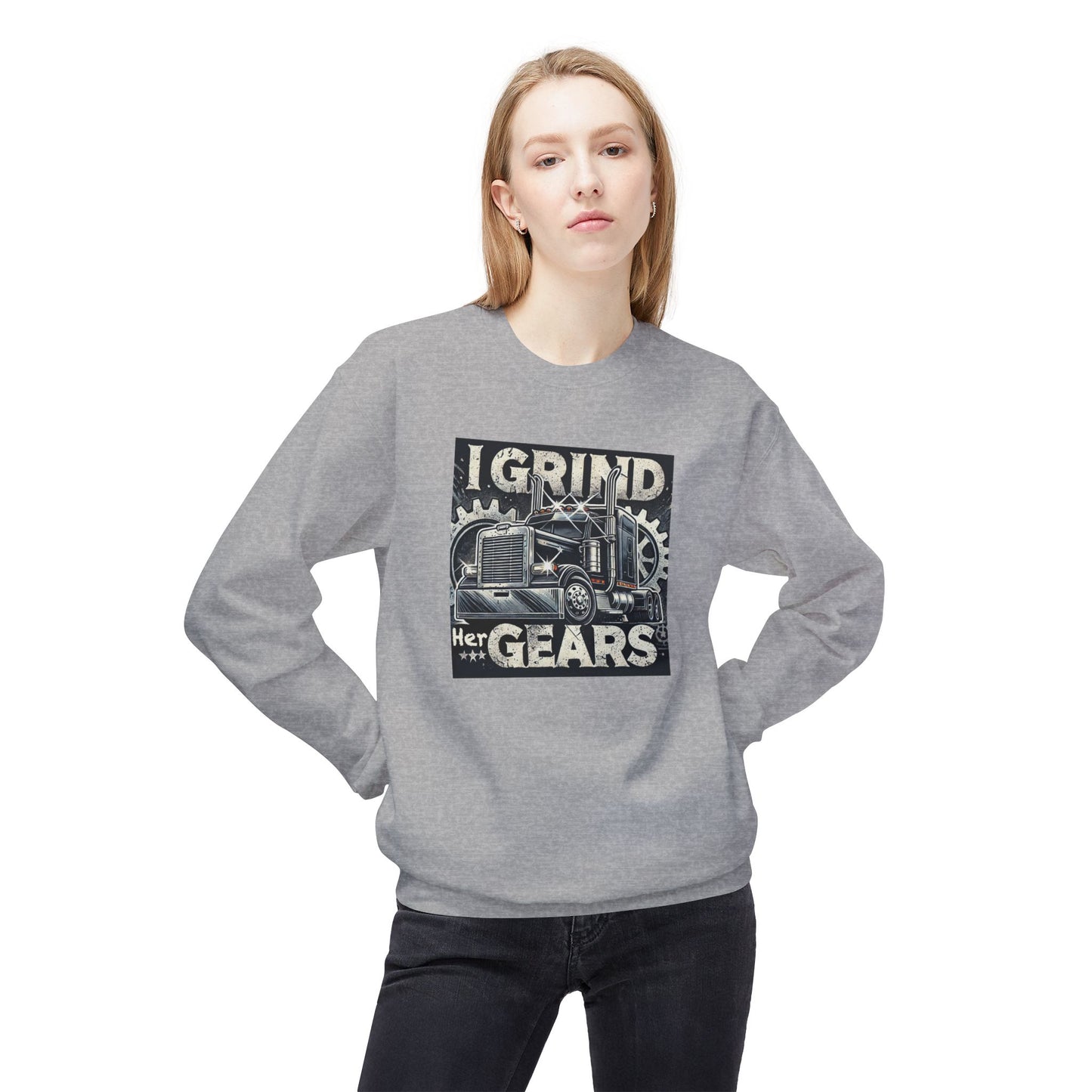#GrindherGears Softstyle Fleece Crewneck Sweatshirt