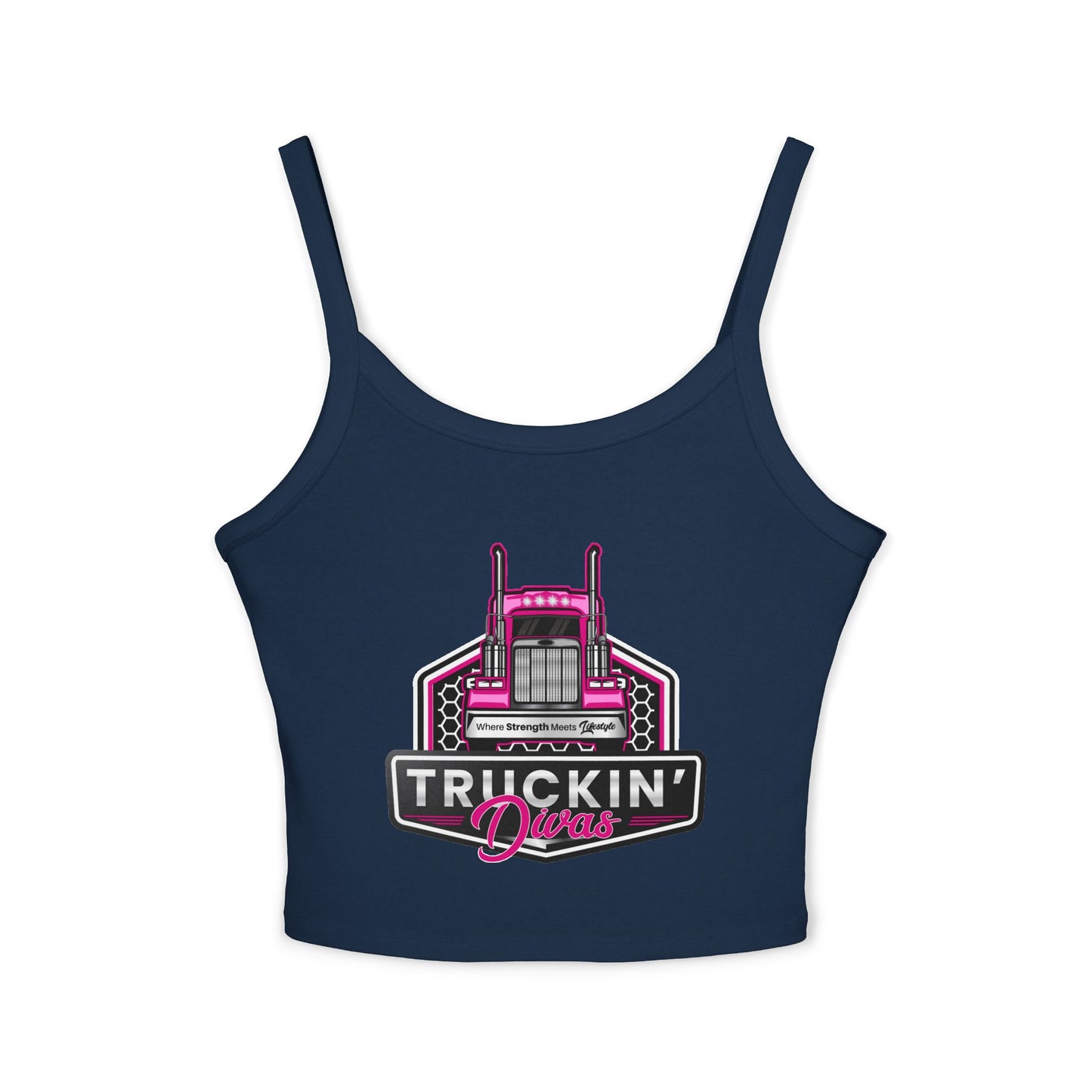 Signature Truckin' Divas Women's Spaghetti Strap Tank Top