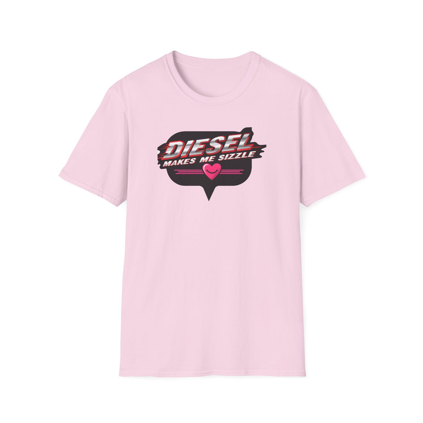 Diesel Makes Me Sizzle Unisex Softstyle T-Shirt - Cool Casual Wear for Diesel Lovers