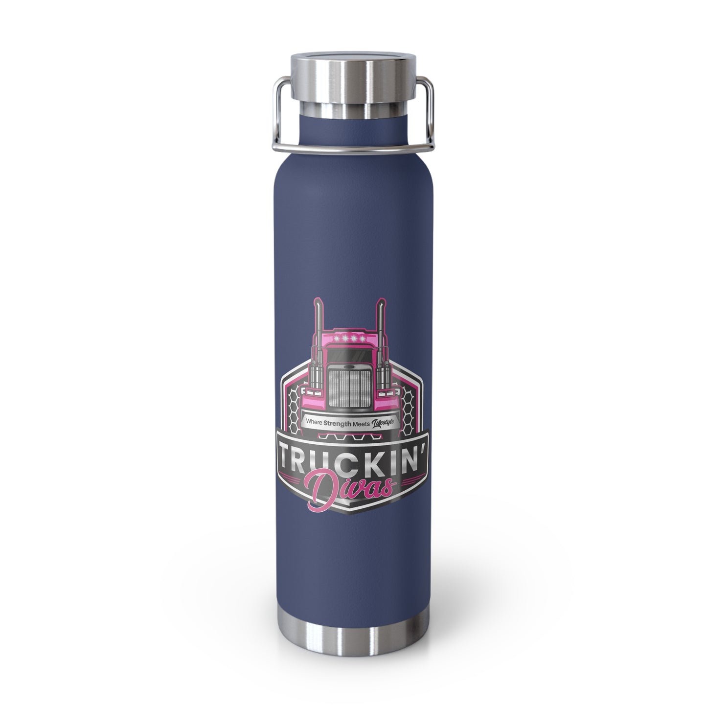 Signature Truckin' Divas Copper Vacuum Insulated Bottle, 22oz
