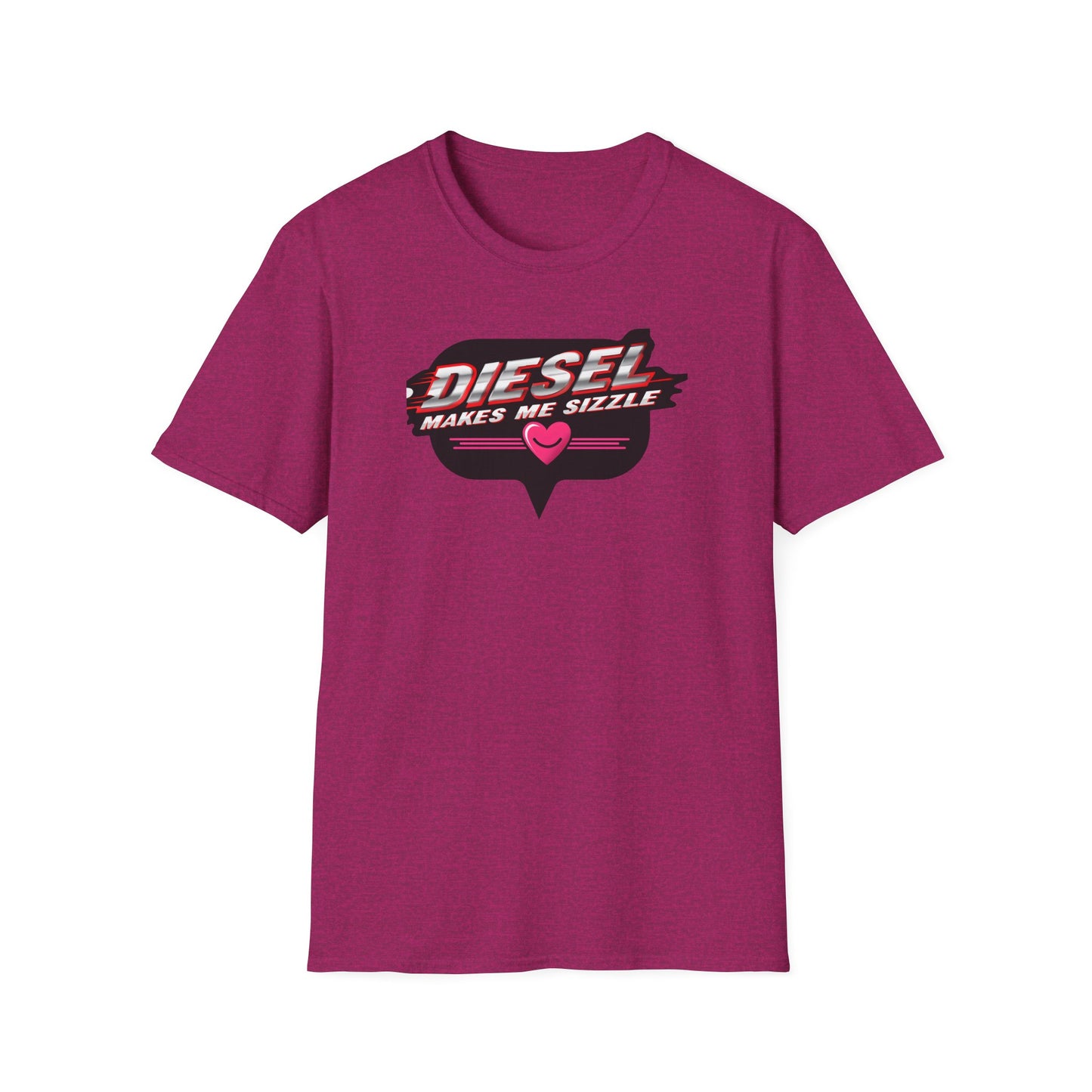 Diesel Makes Me Sizzle Unisex Softstyle T-Shirt - Cool Casual Wear for Diesel Lovers