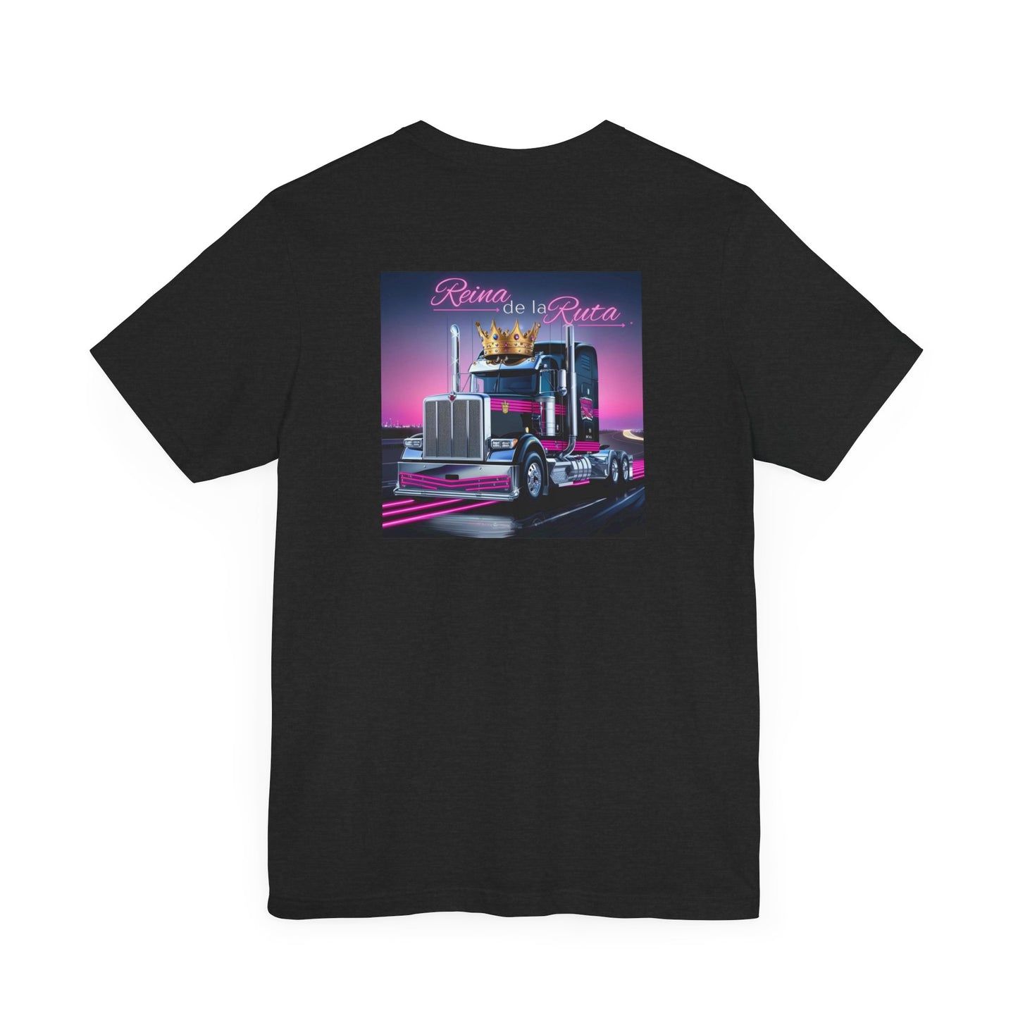 Reina dela Ruta Unisex Jersey Tee - Perfect for Truck Lovers