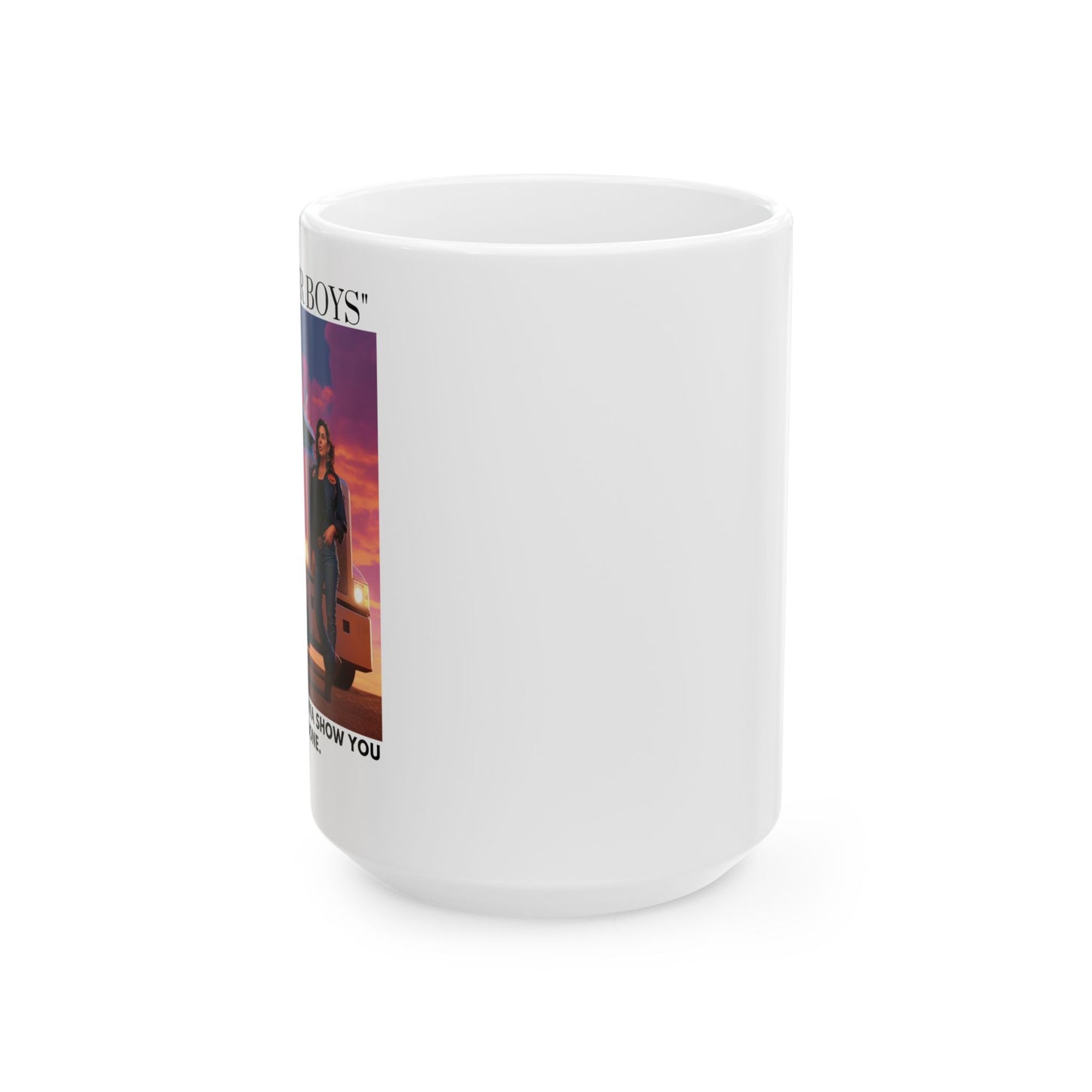 Move Over Boys Ceramic Mug, (11oz, 15oz)