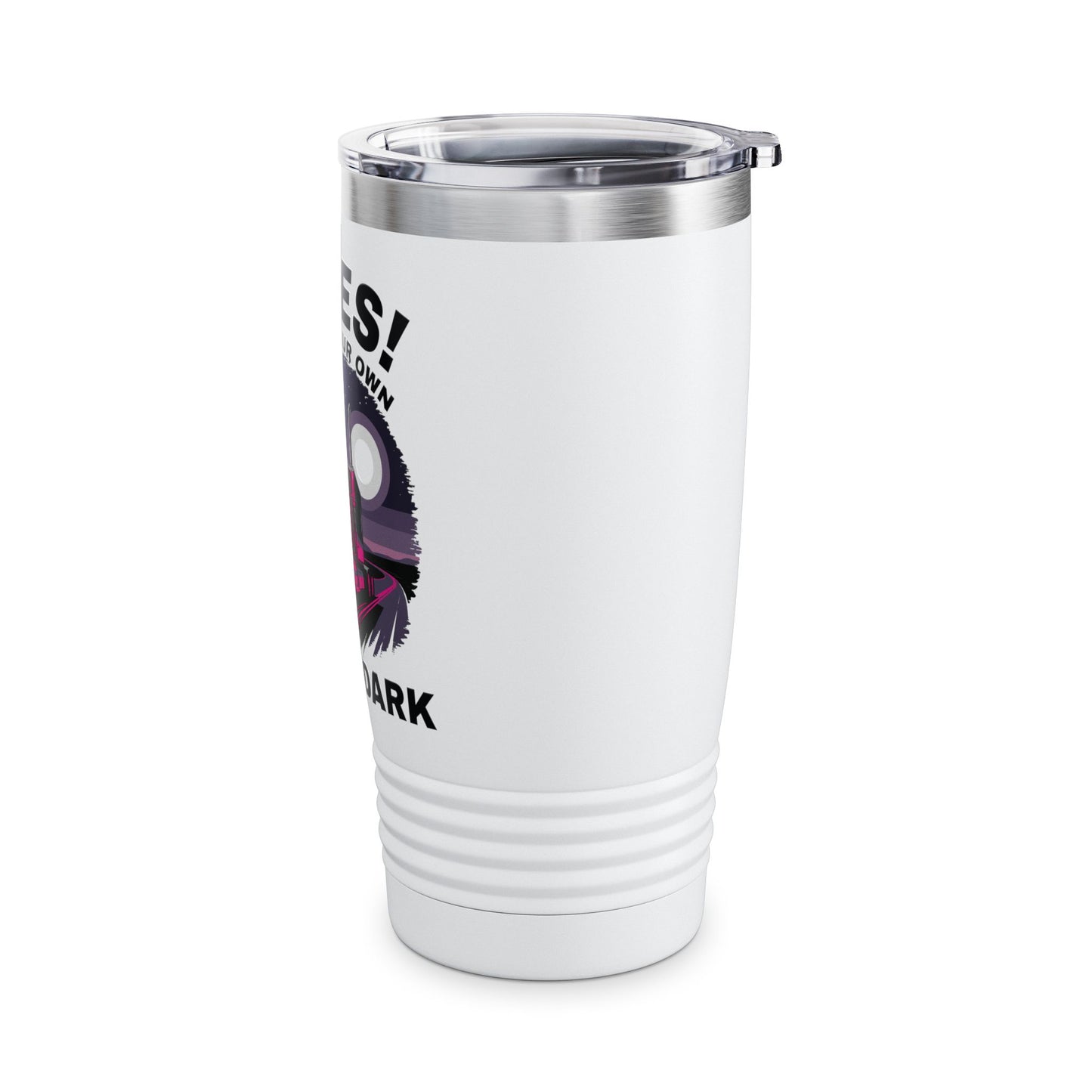 Custom 20oz Truck Driver Tumbler - 'We Make Our Own Rules After Dark'