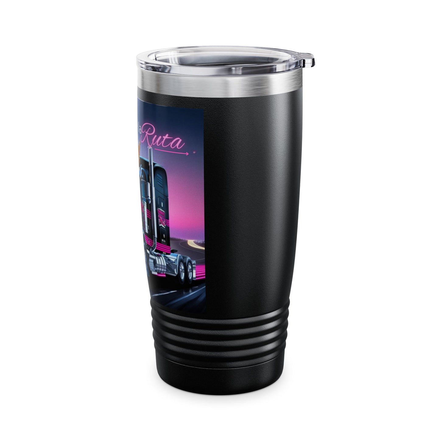 Reina de la Ruta Trucking Tumbler | 20oz Insulated Cup for Drivers