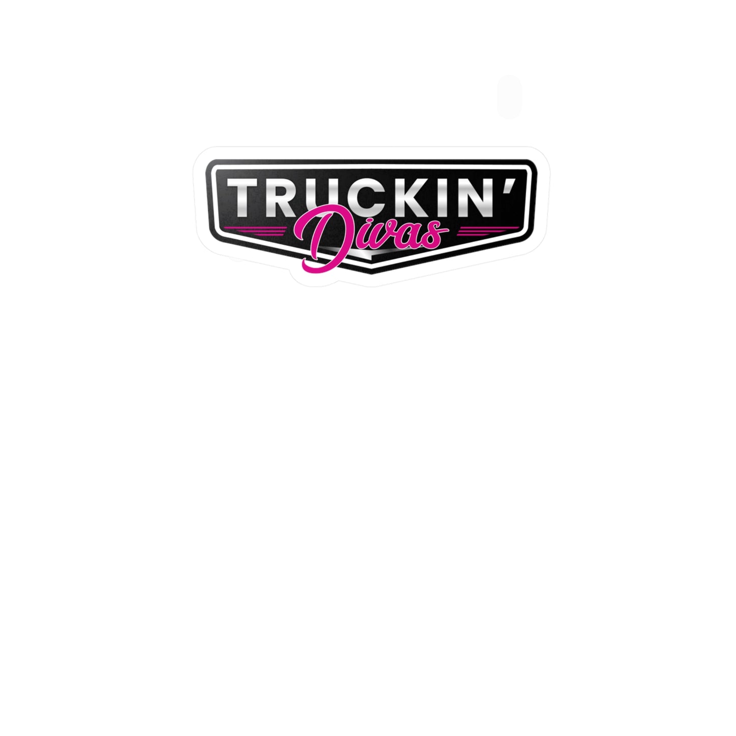 Truckin' Divas Vinyl Decal - Stylish Sticker for Truck Enthusiasts