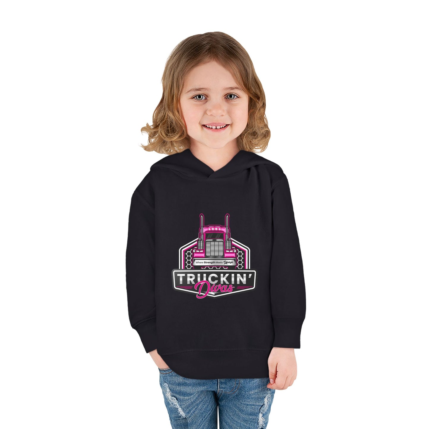 Signature Truckin' Divas Toddler Pullover Fleece Hoodie