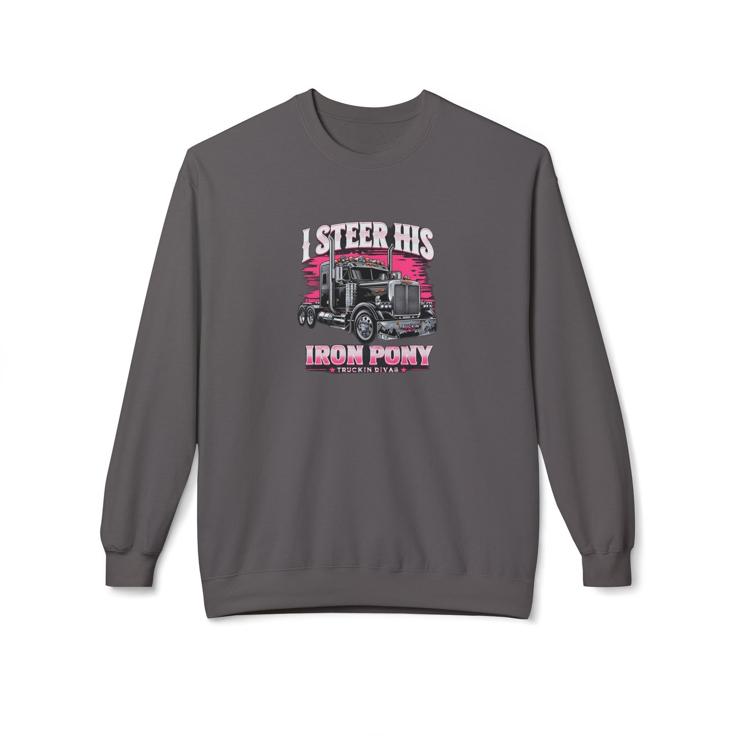 #IronPony Midweight Softstyle Fleece Crewneck Sweatshirt
