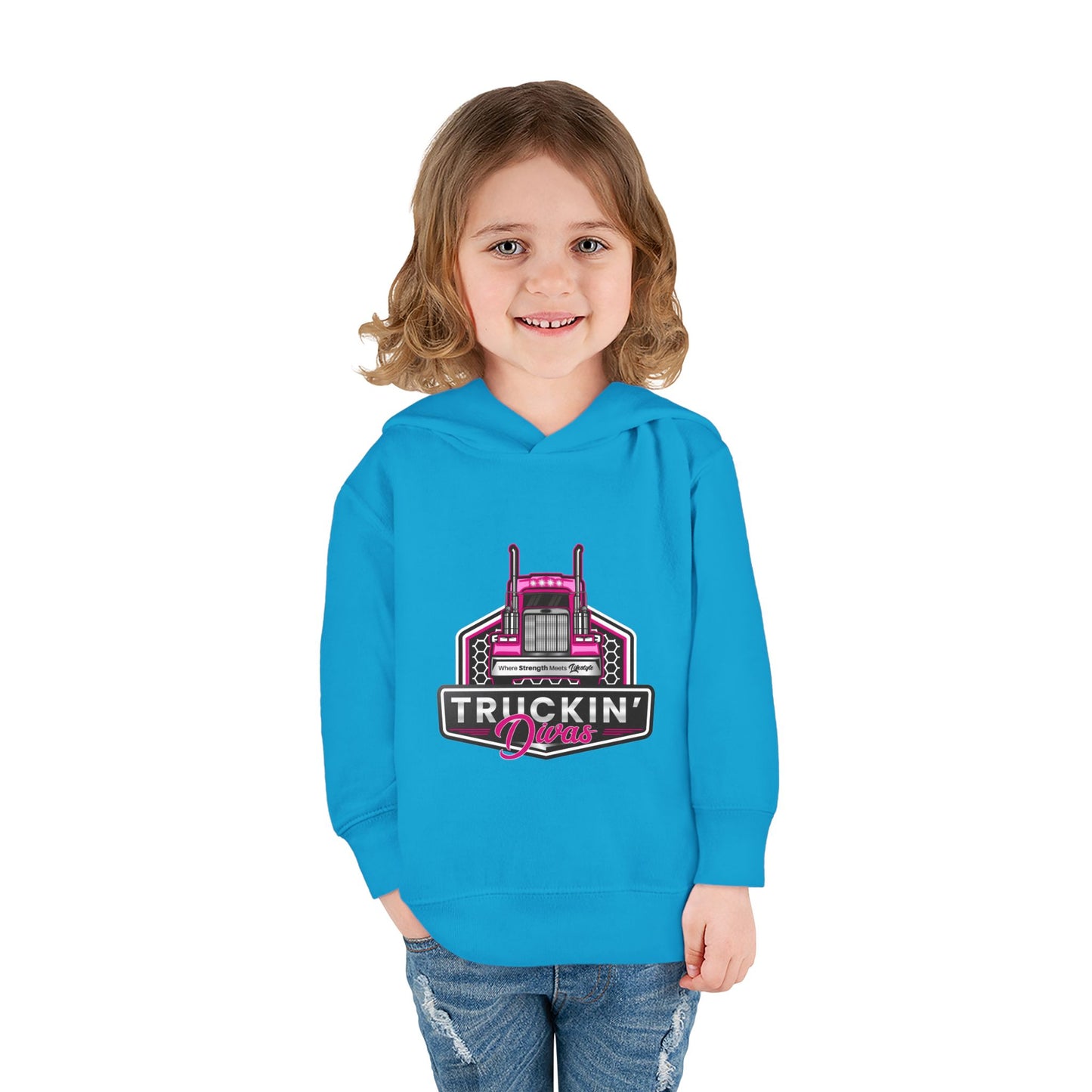 Signature Truckin' Divas Toddler Pullover Fleece Hoodie