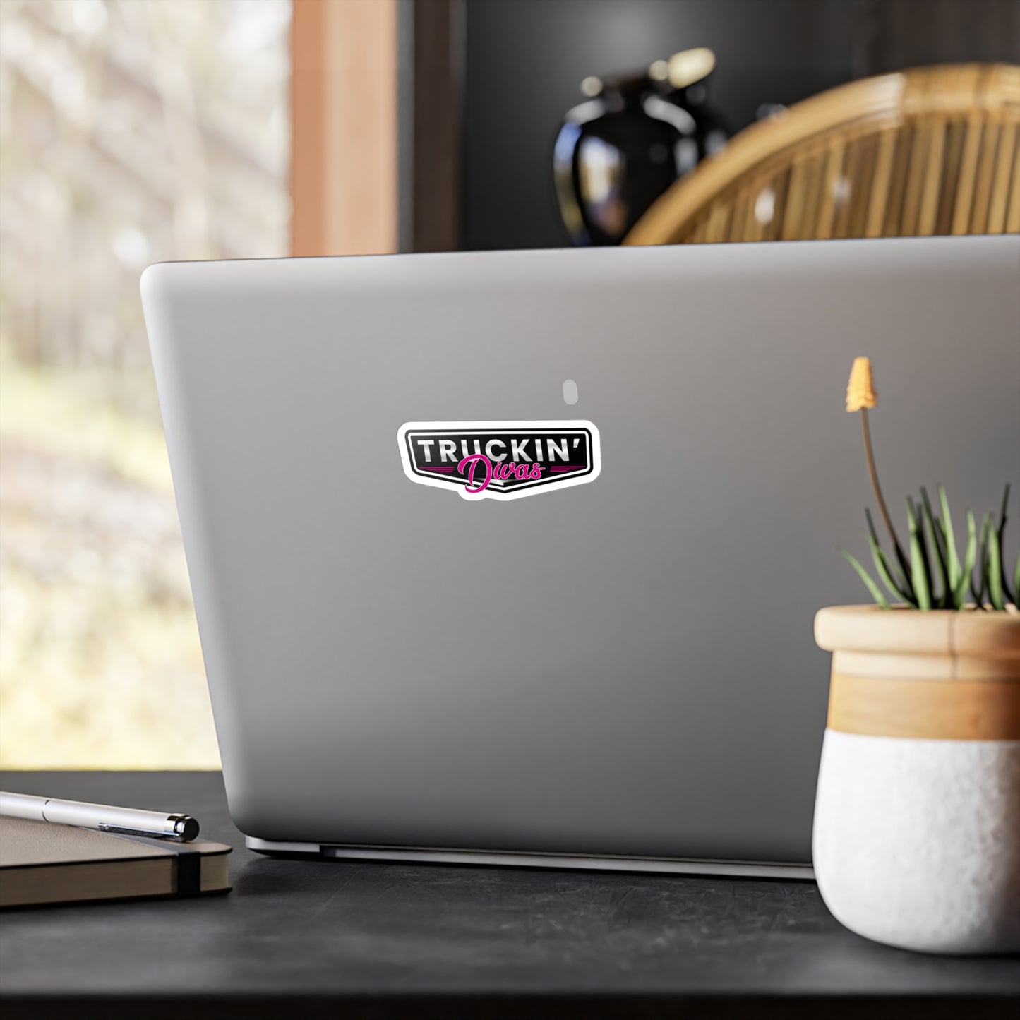 Truckin' Divas Vinyl Decal - Stylish Sticker for Truck Enthusiasts