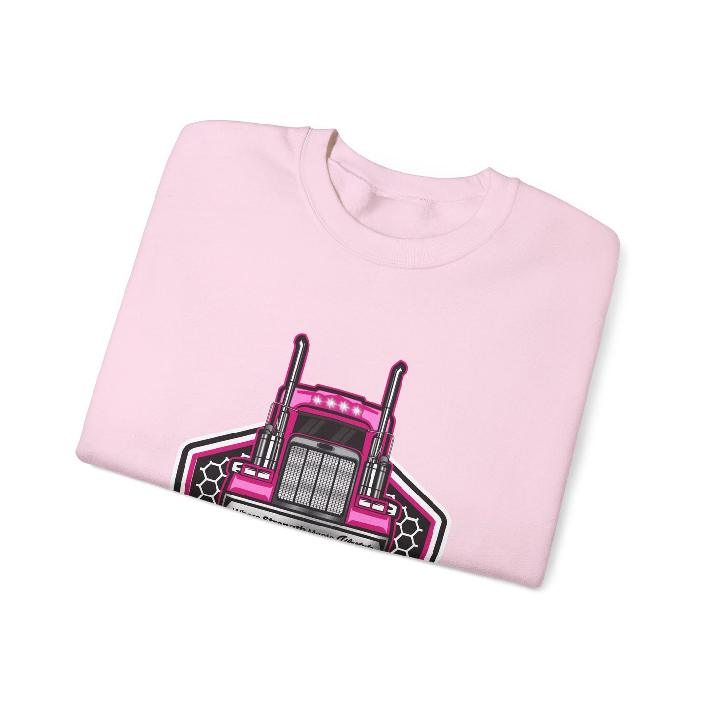Signature Truckin' Divas Unisex Heavy Blend™ Crewneck Sweatshirt