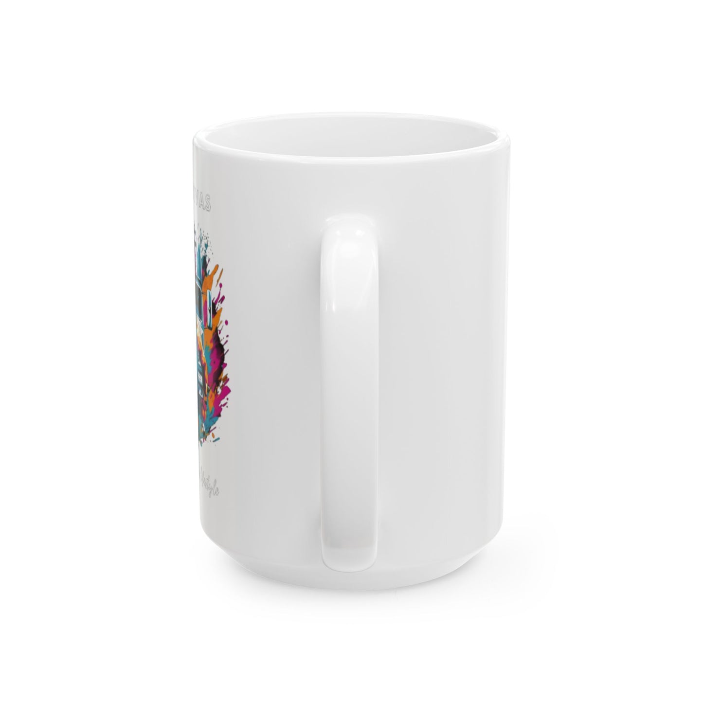 Where Strength meet Lifestyle Neon Truckin' Divas Ceramic Mug, (11oz, 15oz)
