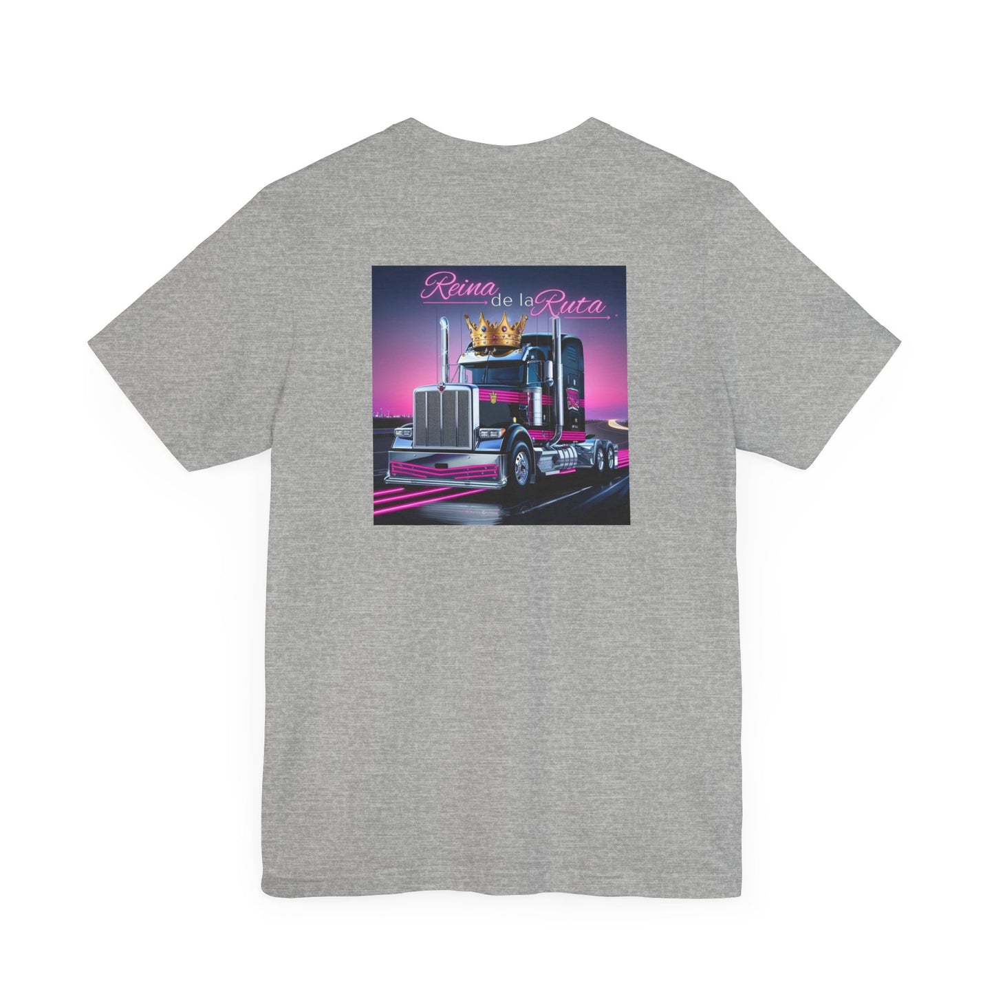Reina dela Ruta Unisex Jersey Tee - Perfect for Truck Lovers