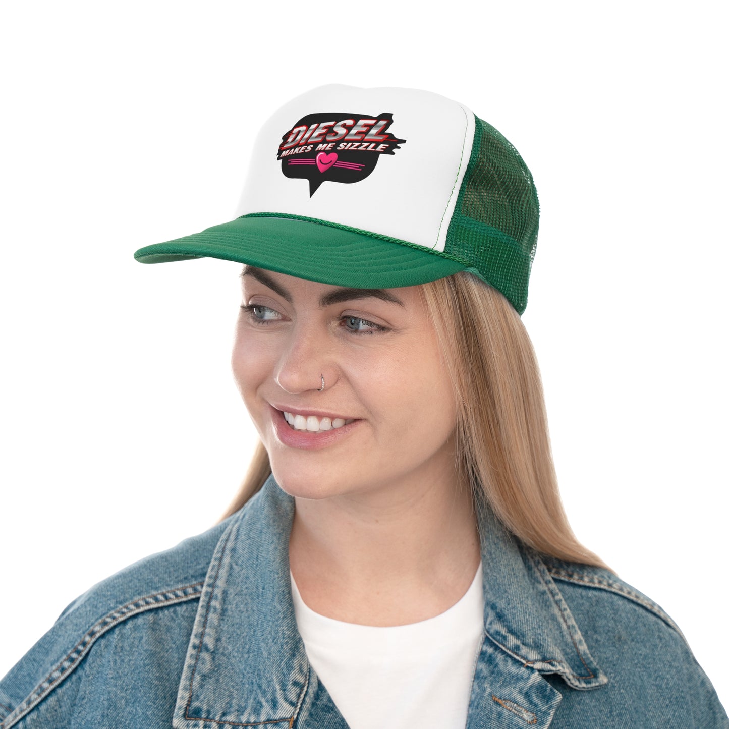 Sizzle Trucker Cap - Fun and Stylish Hat for Diesel Enthusiasts