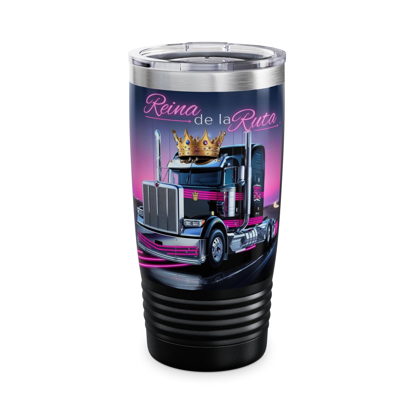 Reina de la Ruta Trucking Tumbler - 20oz Adventure Travel Mug