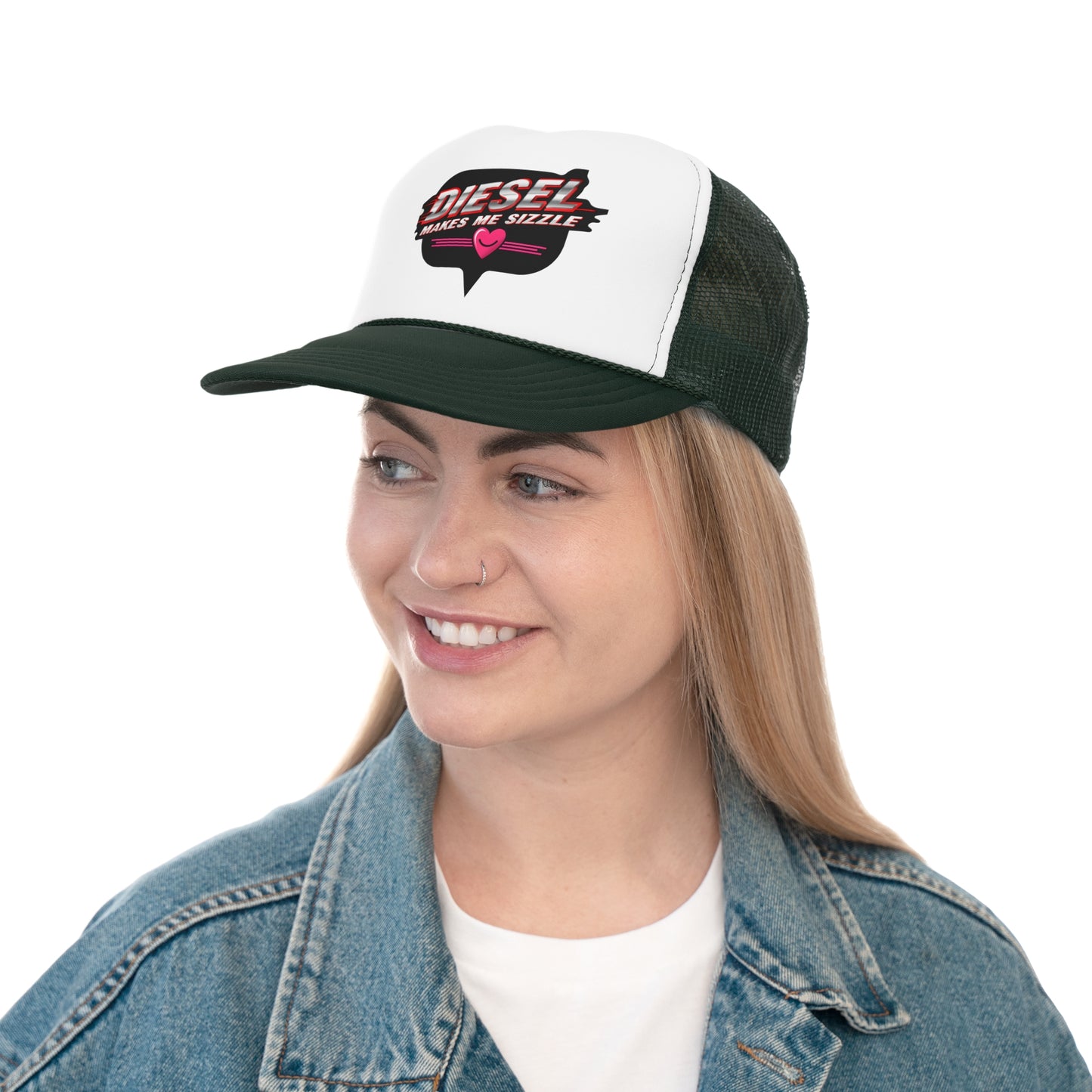Sizzle Trucker Cap - Fun and Stylish Hat for Diesel Enthusiasts