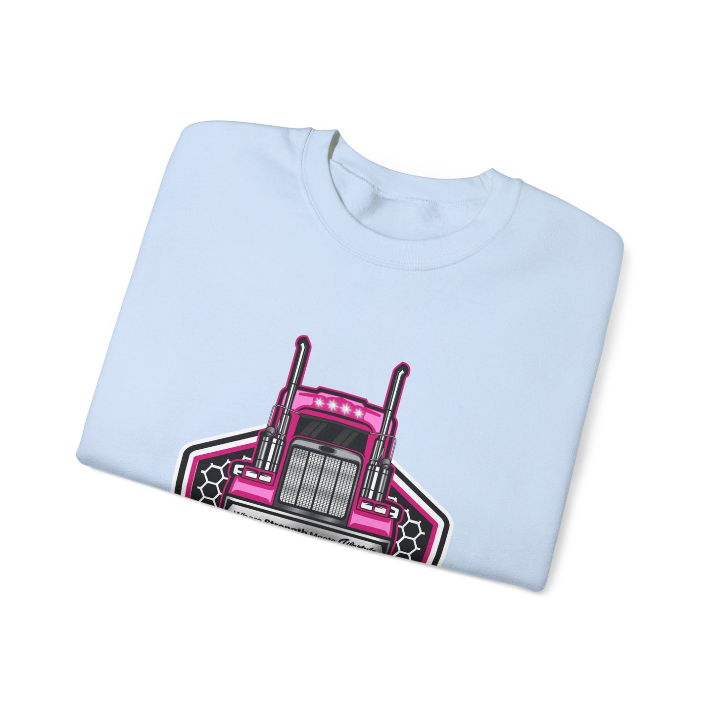 Signature Truckin' Divas Unisex Heavy Blend™ Crewneck Sweatshirt
