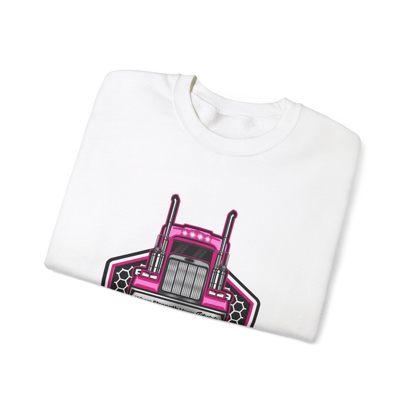 Signature Truckin' Divas Unisex Heavy Blend™ Crewneck Sweatshirt