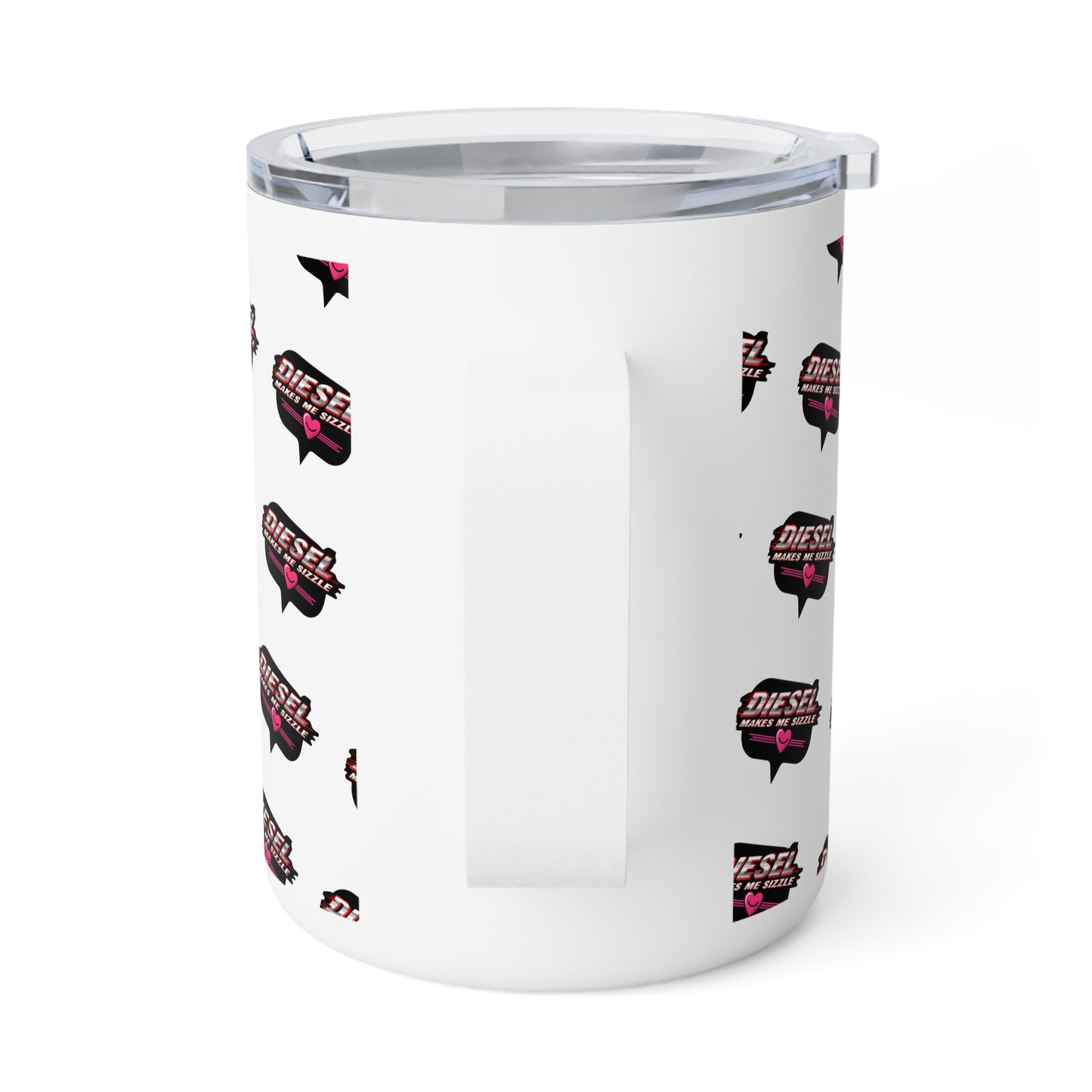 Diesel Love Insulated Coffee Mug - 10oz | Stylish Travel Mug for Coffee Lovers