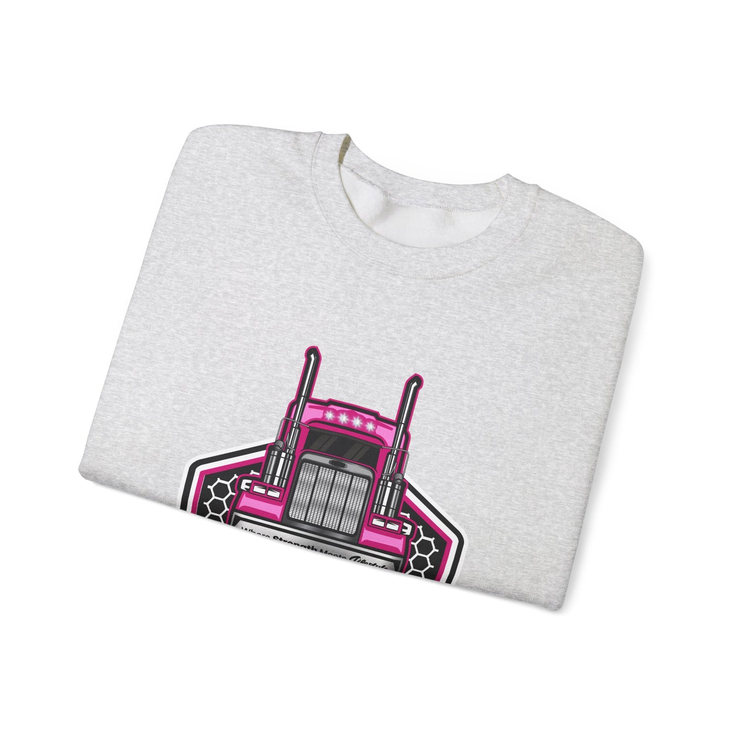 Signature Truckin' Divas Unisex Heavy Blend™ Crewneck Sweatshirt