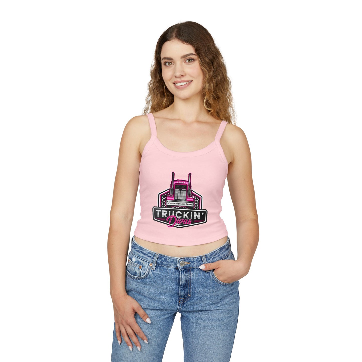 Signature Truckin' Divas Women's Spaghetti Strap Tank Top