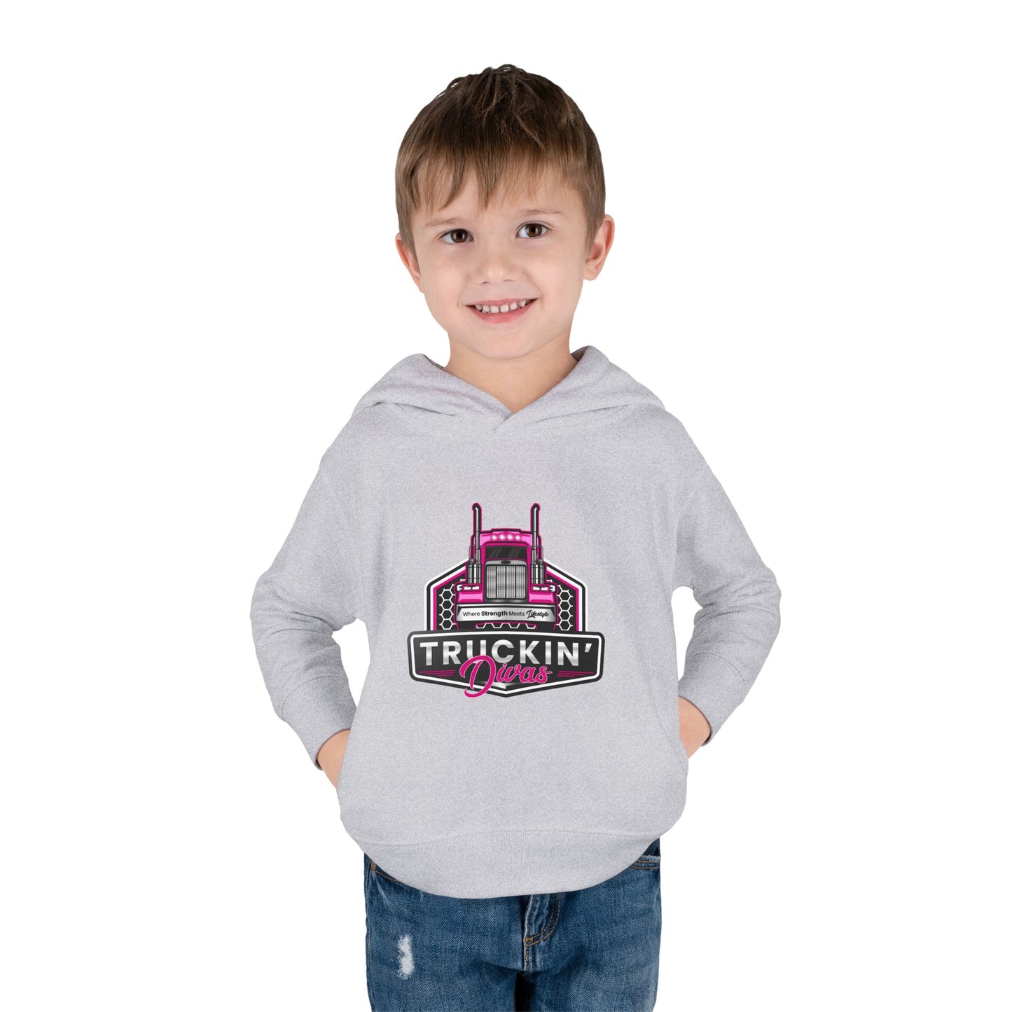 Signature Truckin' Divas Toddler Pullover Fleece Hoodie