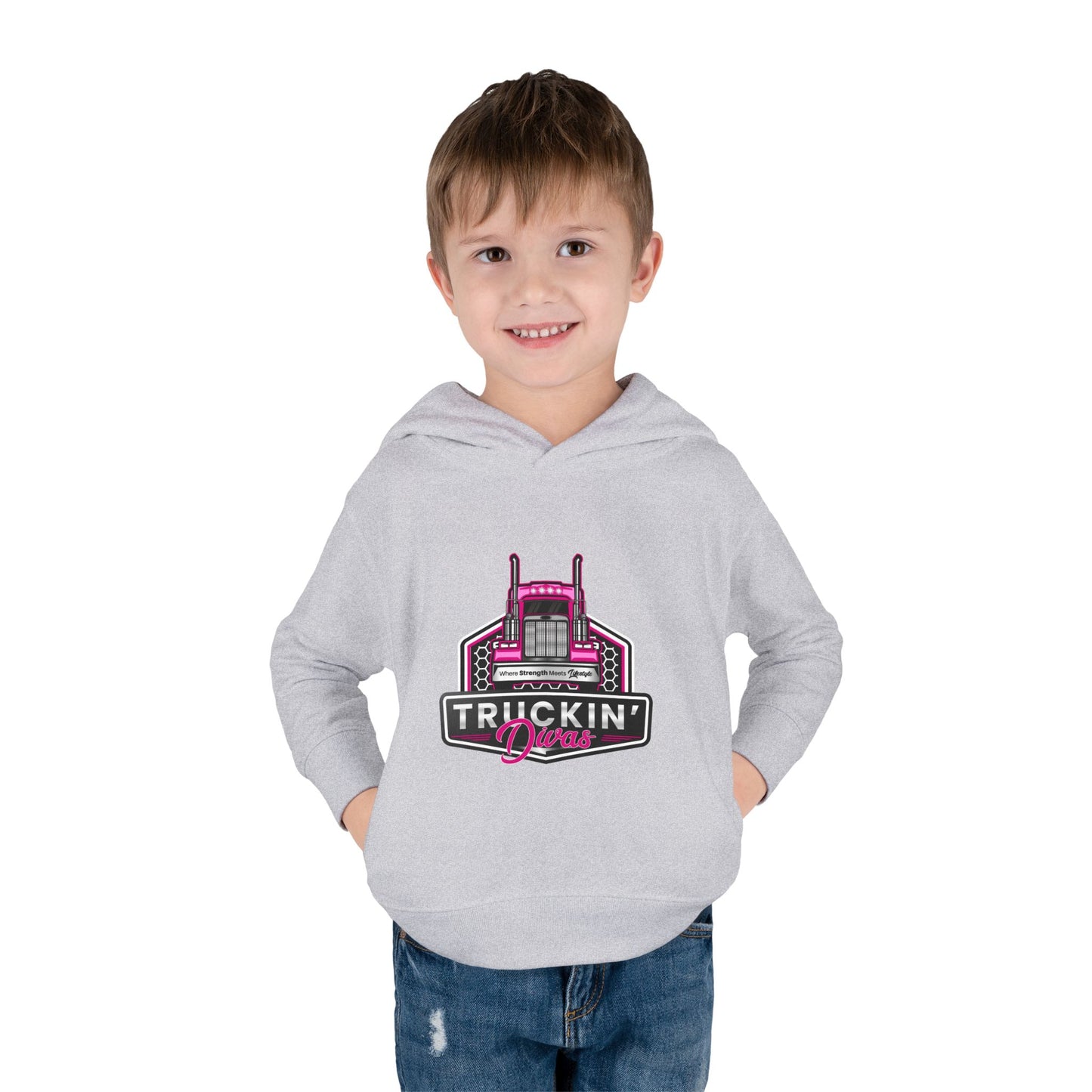 Signature Truckin' Divas Toddler Pullover Fleece Hoodie