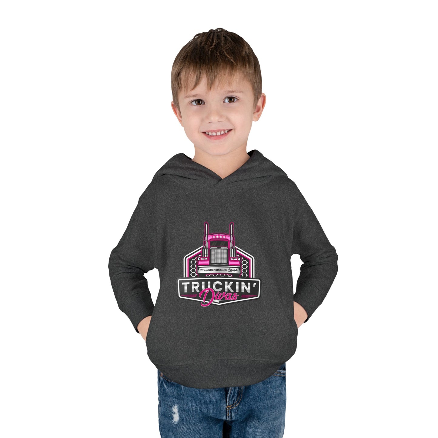 Signature Truckin' Divas Toddler Pullover Fleece Hoodie