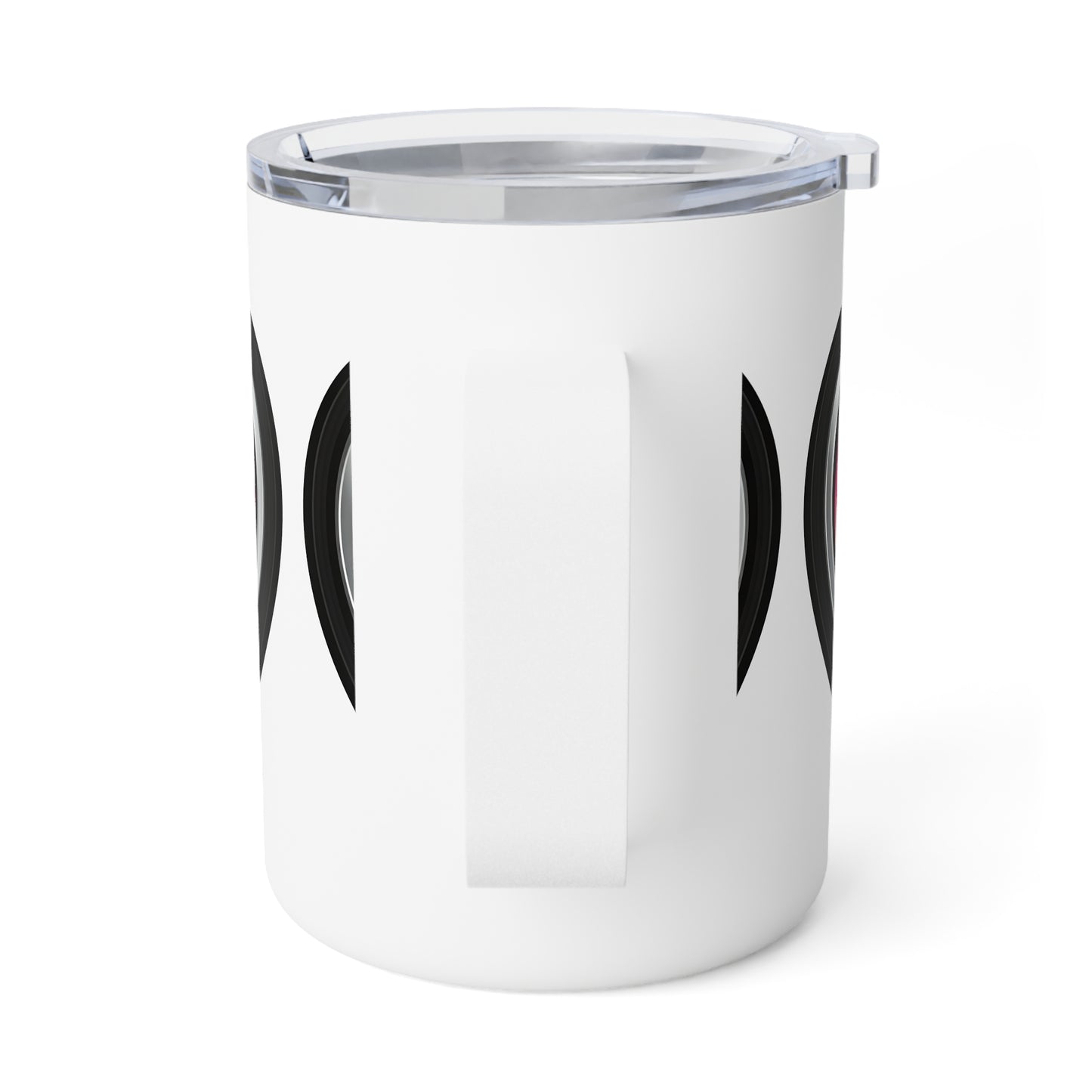 Heart-Shaped Insulated Coffee Mug - Ideal for Truck Lovers - 10oz