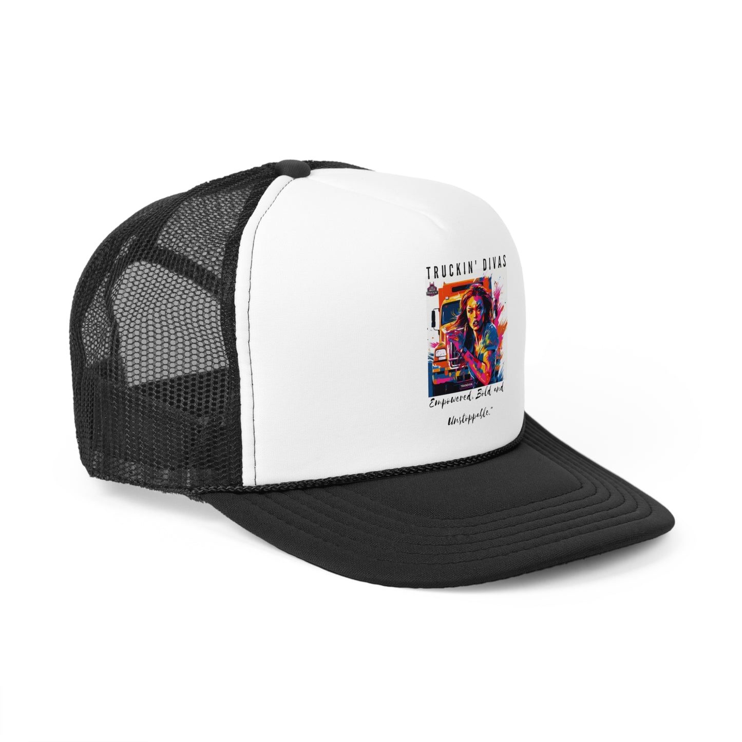 Empowered Bold and Unstoppable Trucker Caps