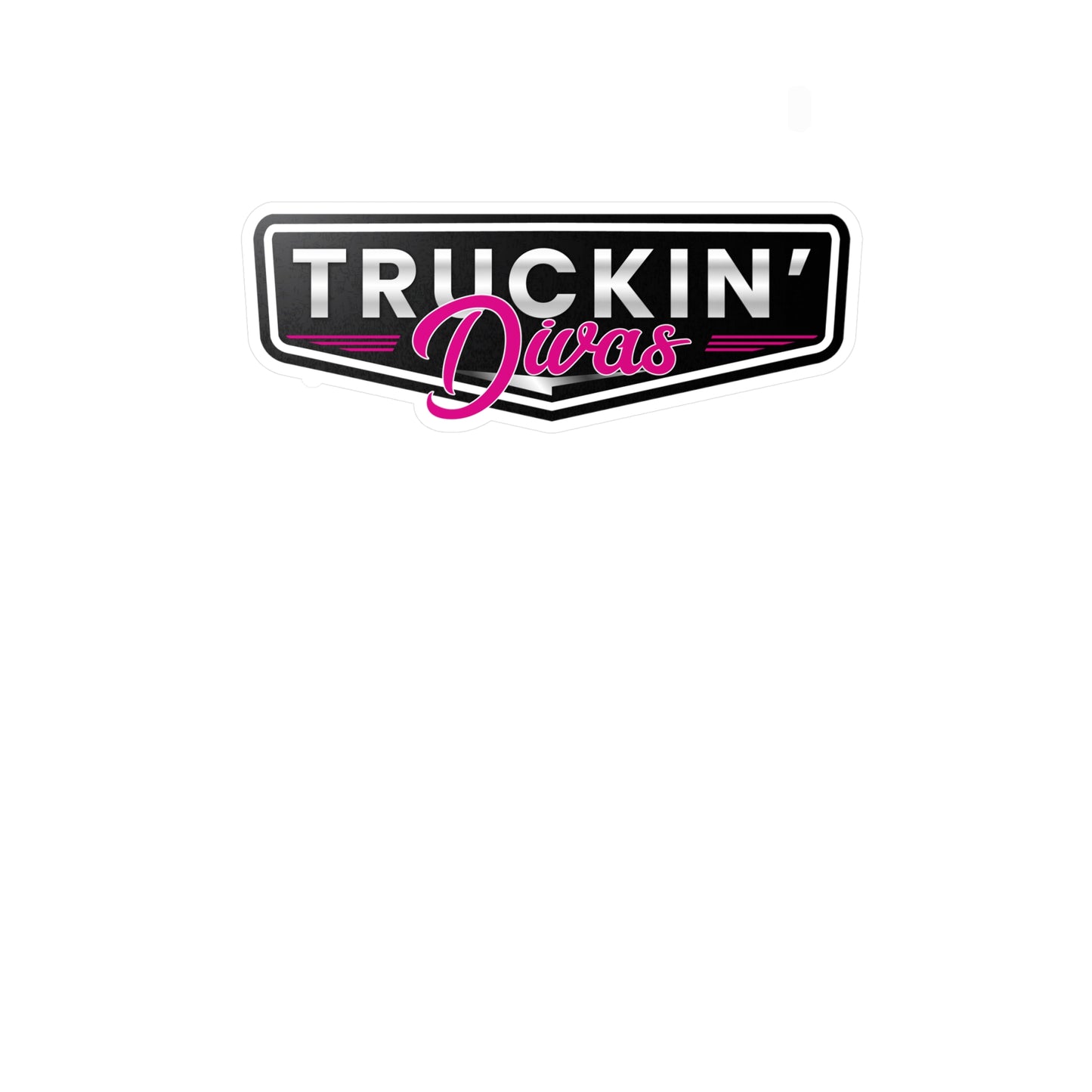Truckin' Divas Vinyl Decal - Stylish Sticker for Truck Enthusiasts