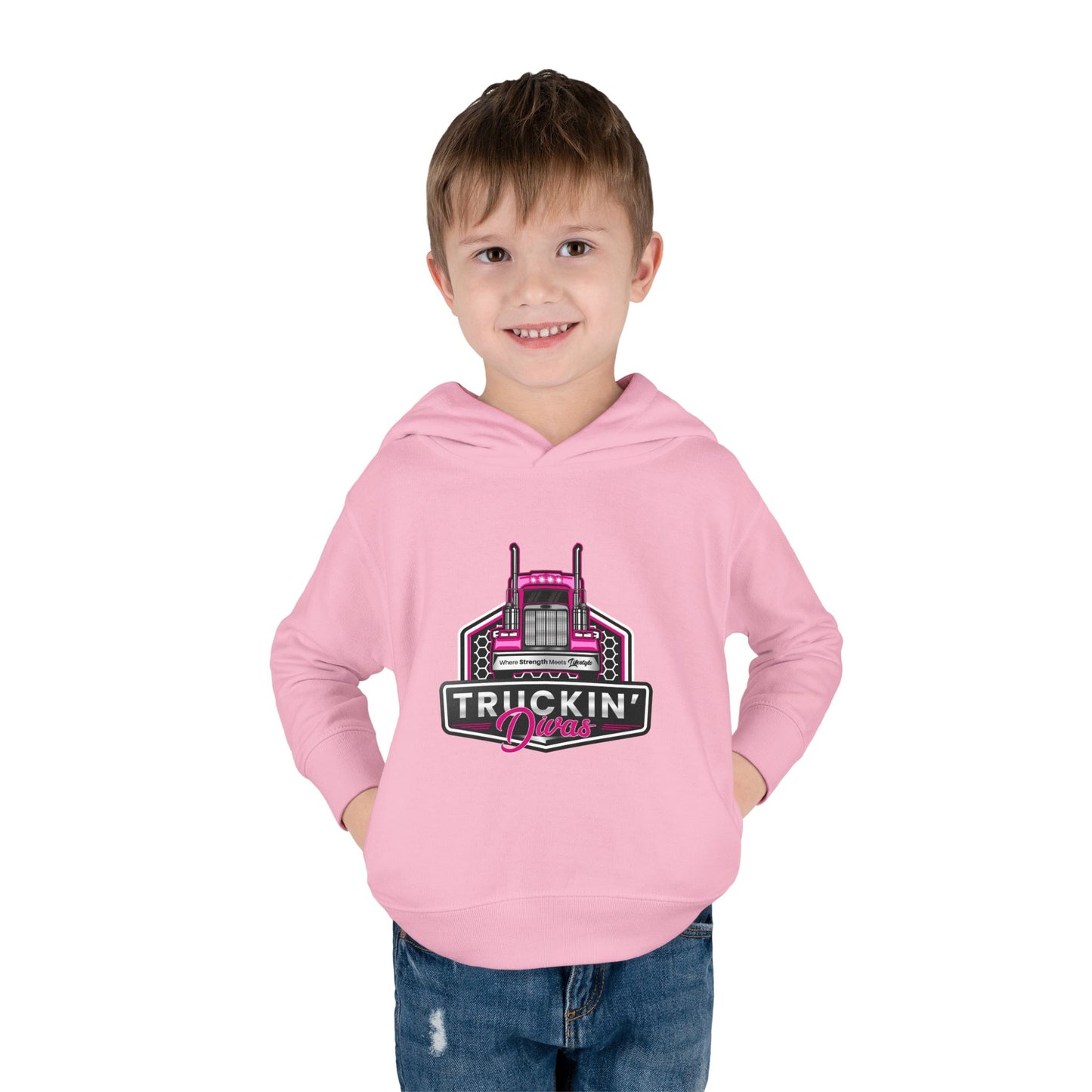 Signature Truckin' Divas Toddler Pullover Fleece Hoodie