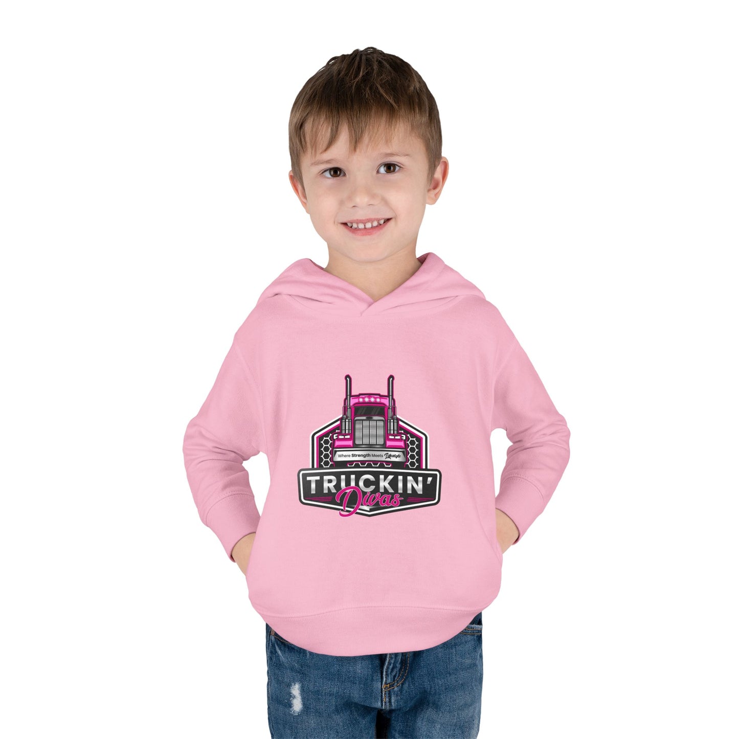 Signature Truckin' Divas Toddler Pullover Fleece Hoodie