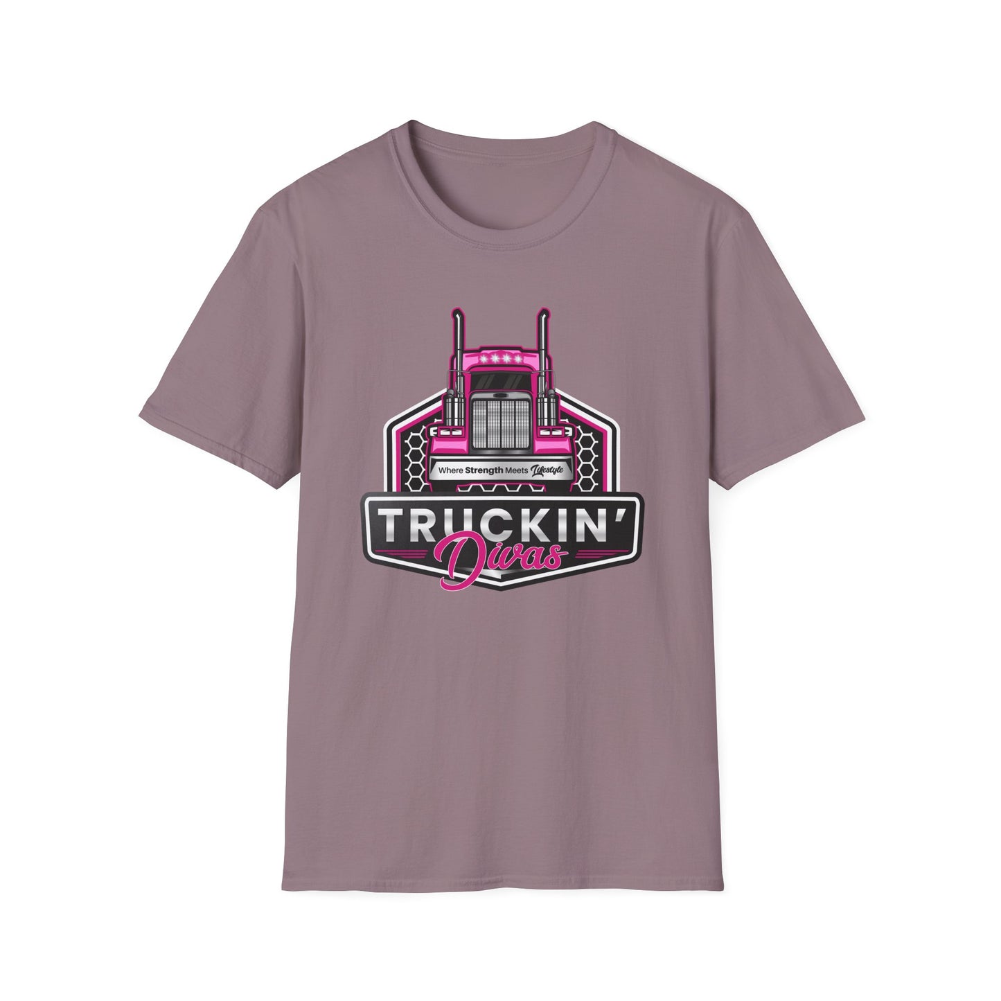 Signature Truckin' Divas Unisex Softstyle T-Shirt