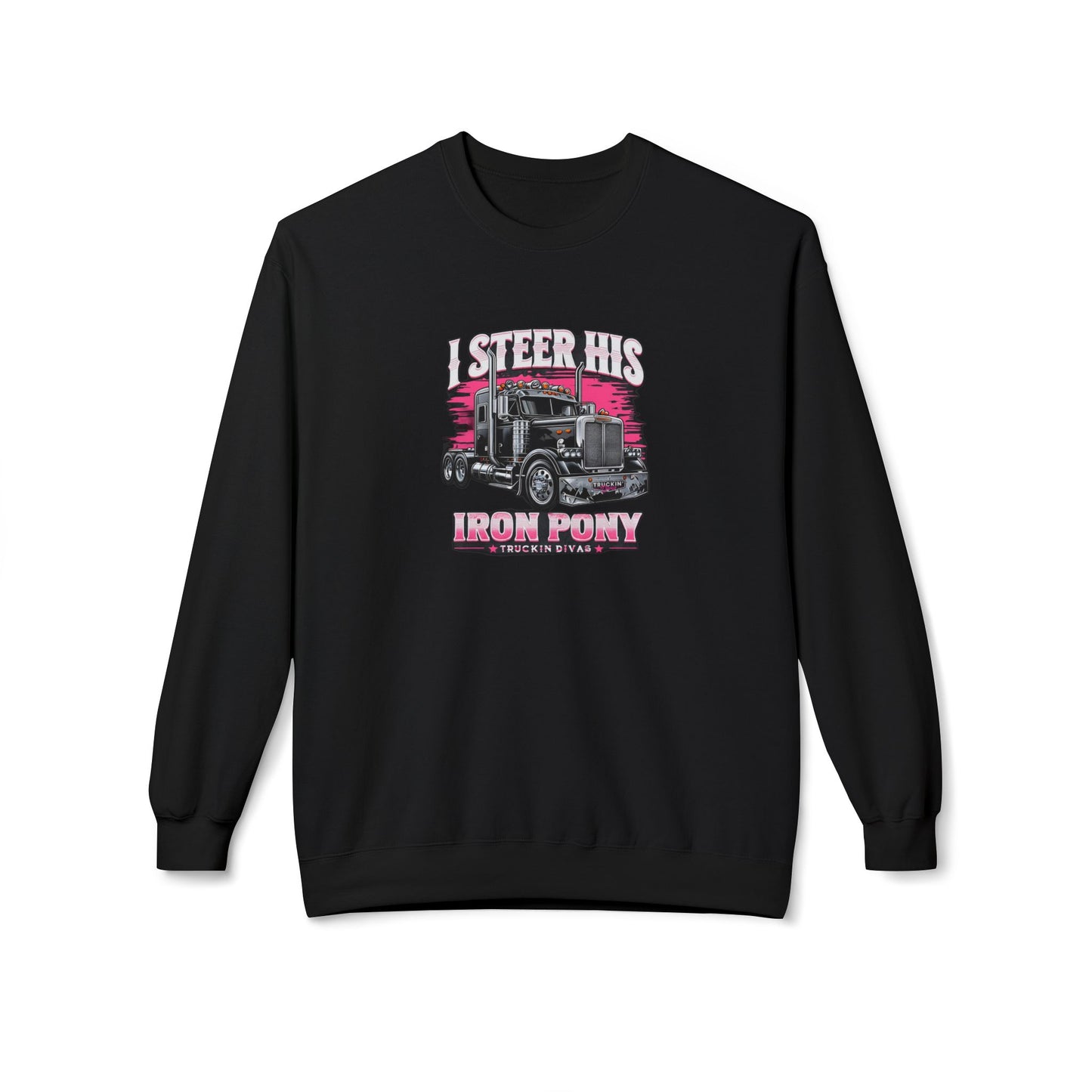 #IronPony Midweight Softstyle Fleece Crewneck Sweatshirt