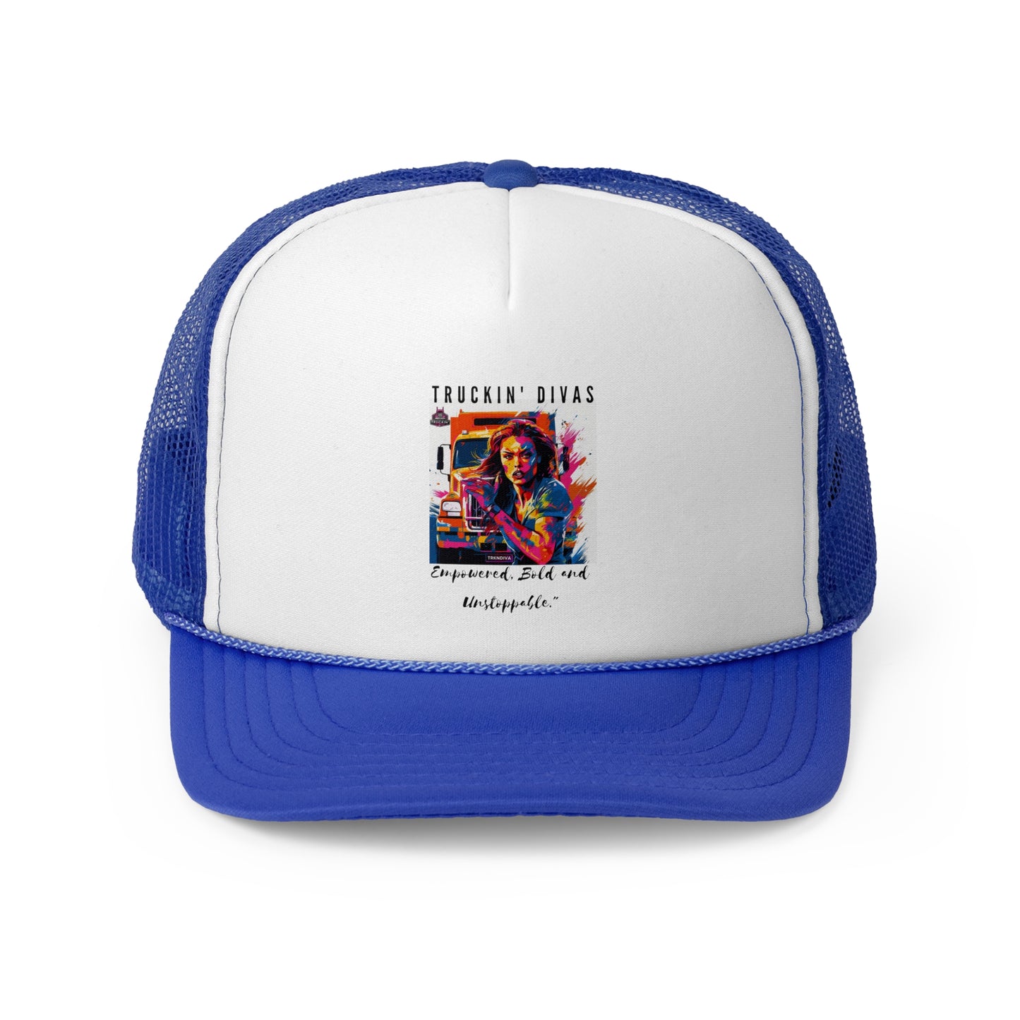 Empowered Bold and Unstoppable Trucker Caps