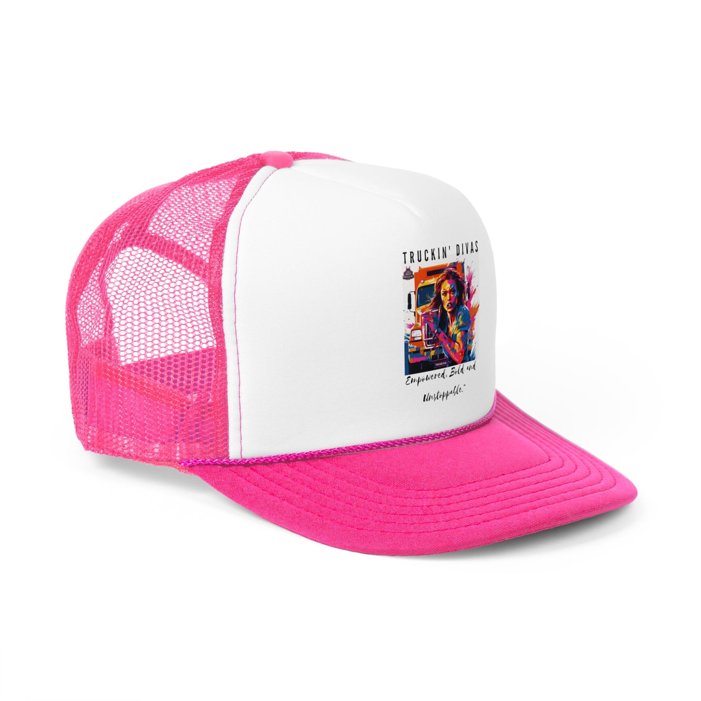 Empowered Bold and Unstoppable Trucker Caps