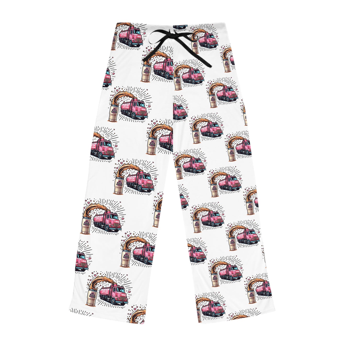 Cozy Women's Pajama Pants with Vintage Car Design - Perfect for Relaxation and Gift Giving