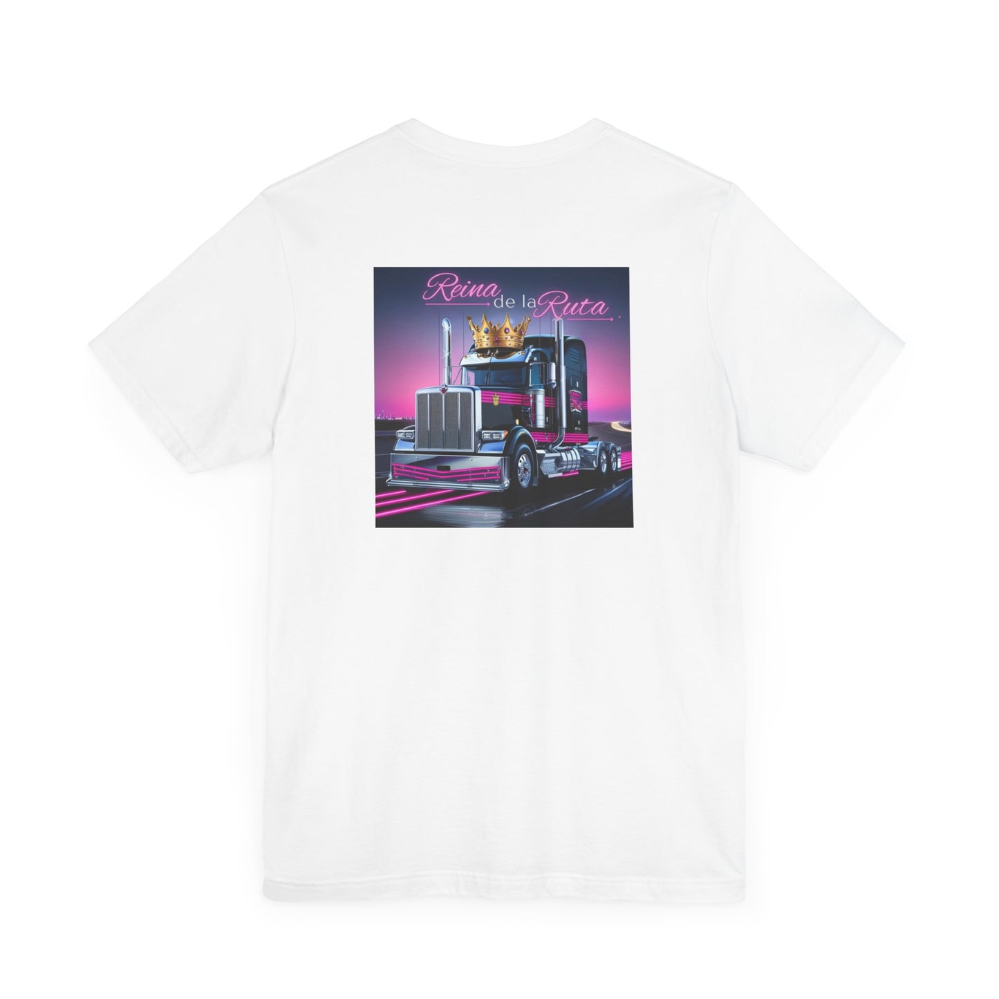 Reina dela Ruta Unisex Jersey Tee - Perfect for Truck Lovers