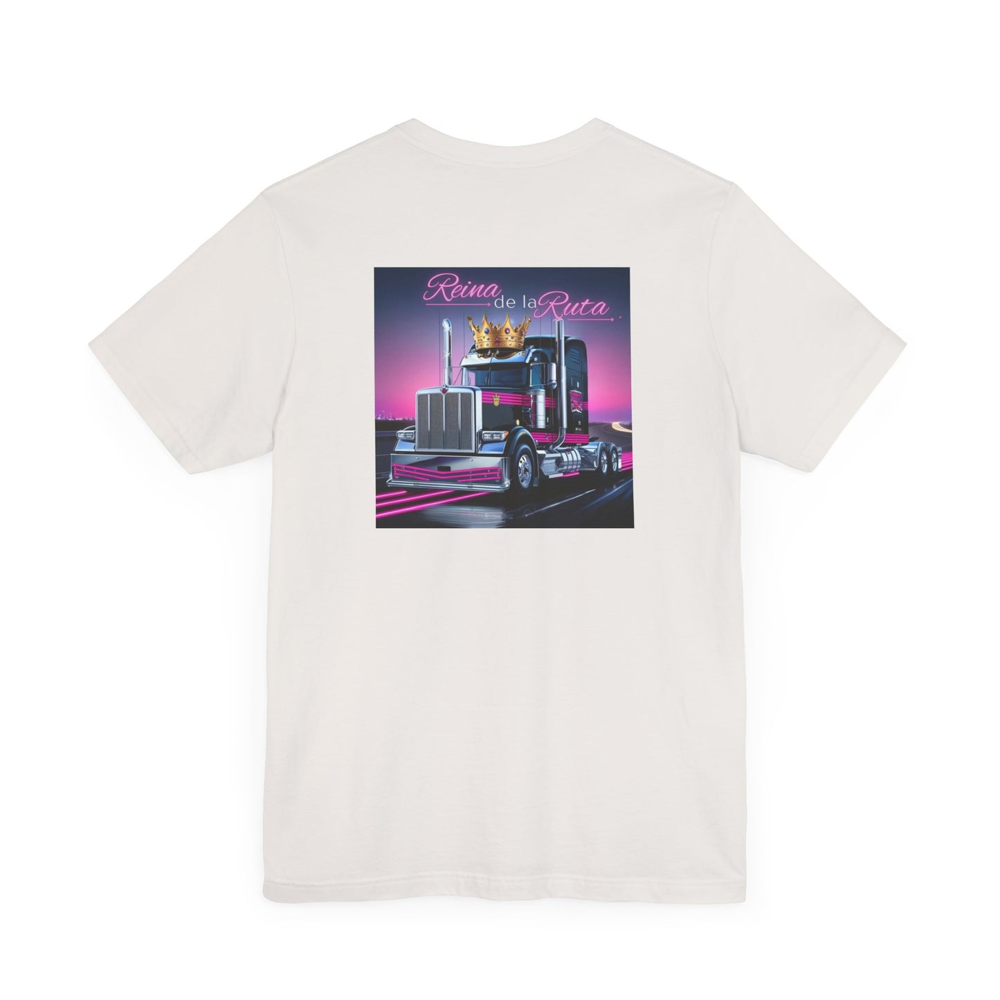 Reina dela Ruta Unisex Jersey Tee - Perfect for Truck Lovers