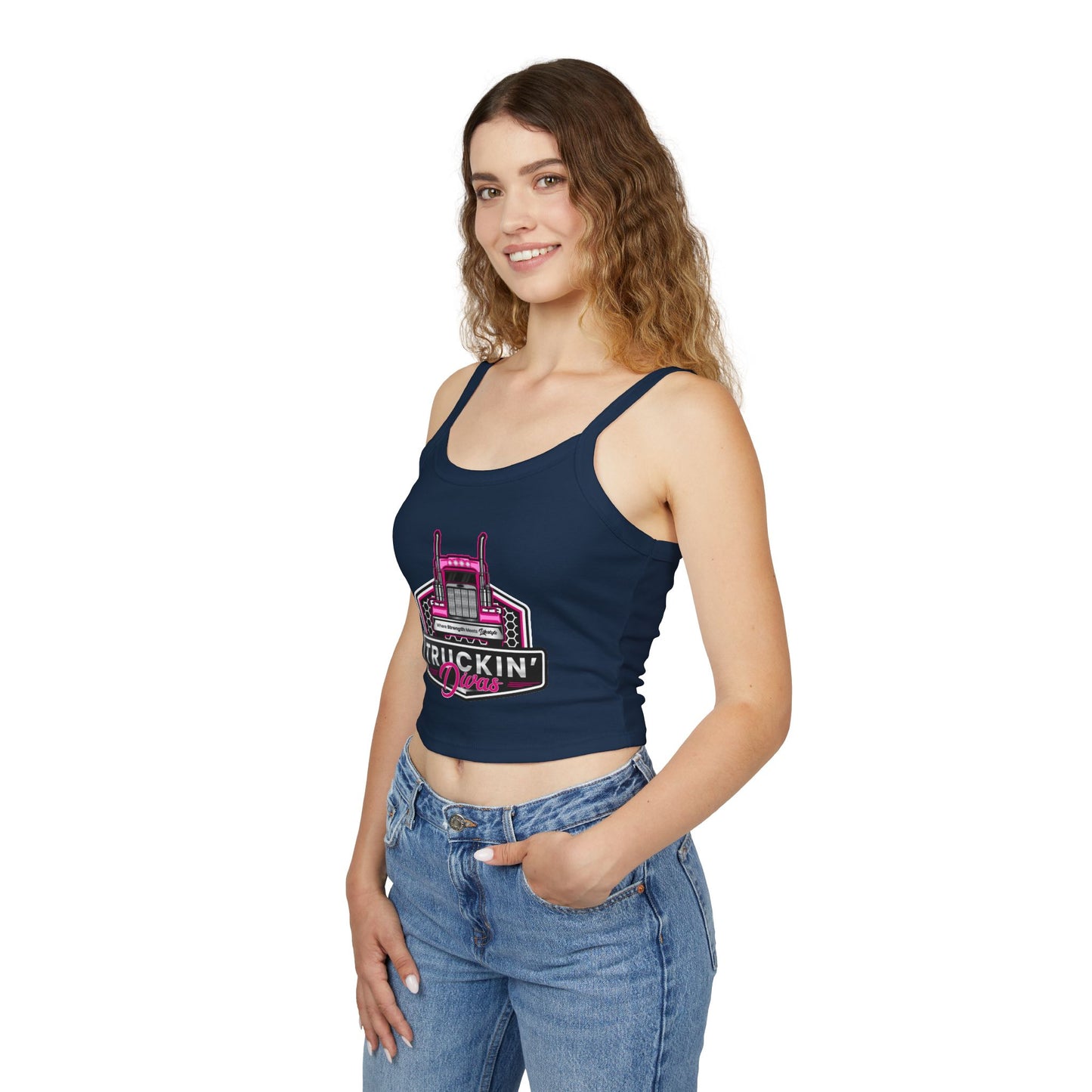 Signature Truckin' Divas Women's Spaghetti Strap Tank Top