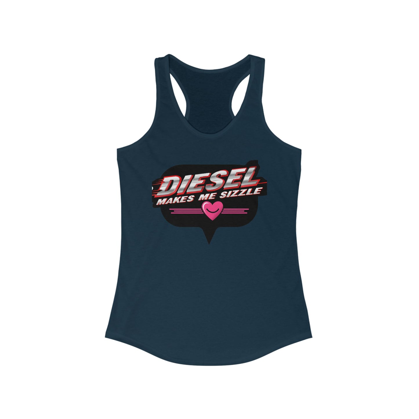 Diesel Makes Me Sizzle Racerback Tank Top for Women