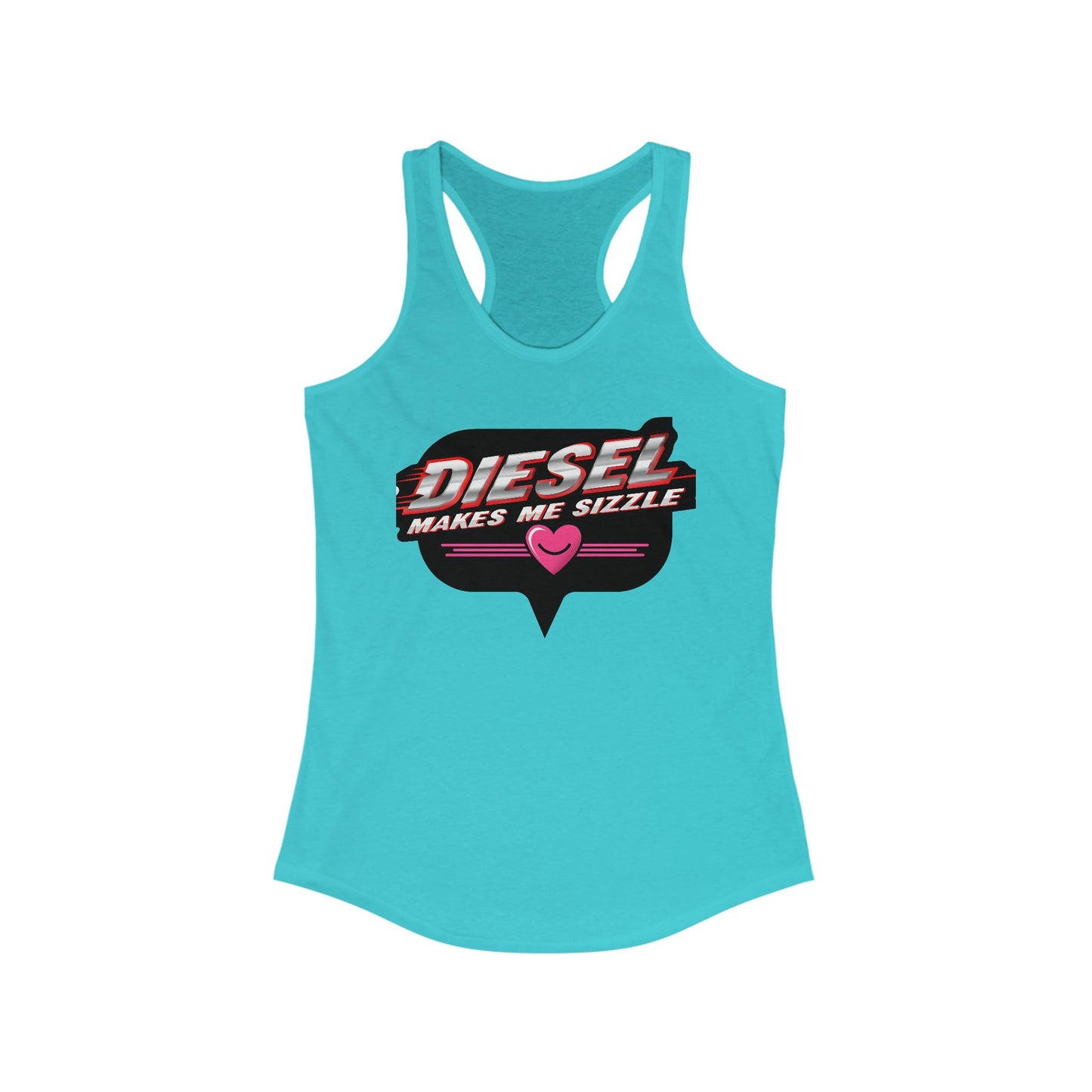 Diesel Makes Me Sizzle Racerback Tank Top for Women