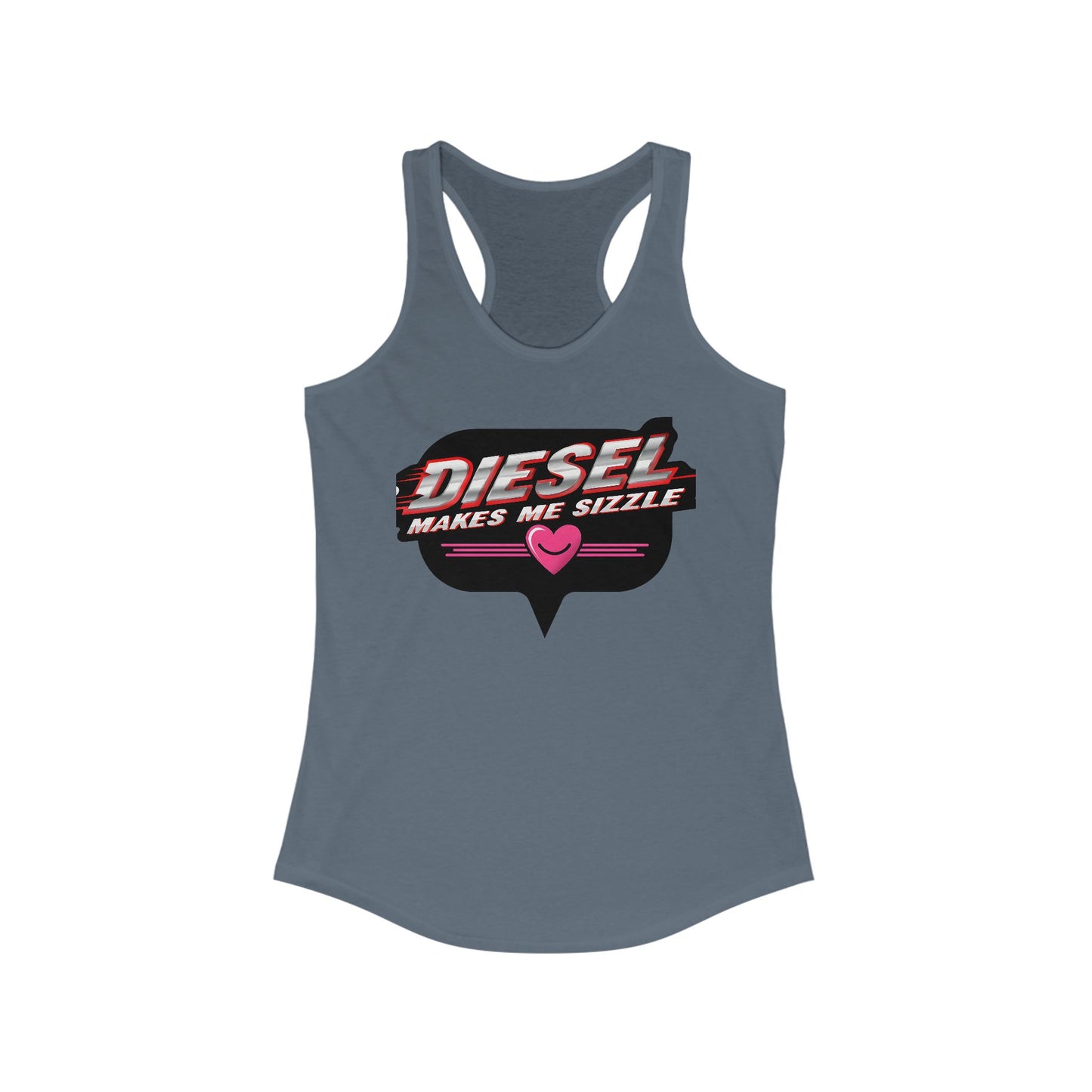 Diesel Makes Me Sizzle Racerback Tank Top for Women