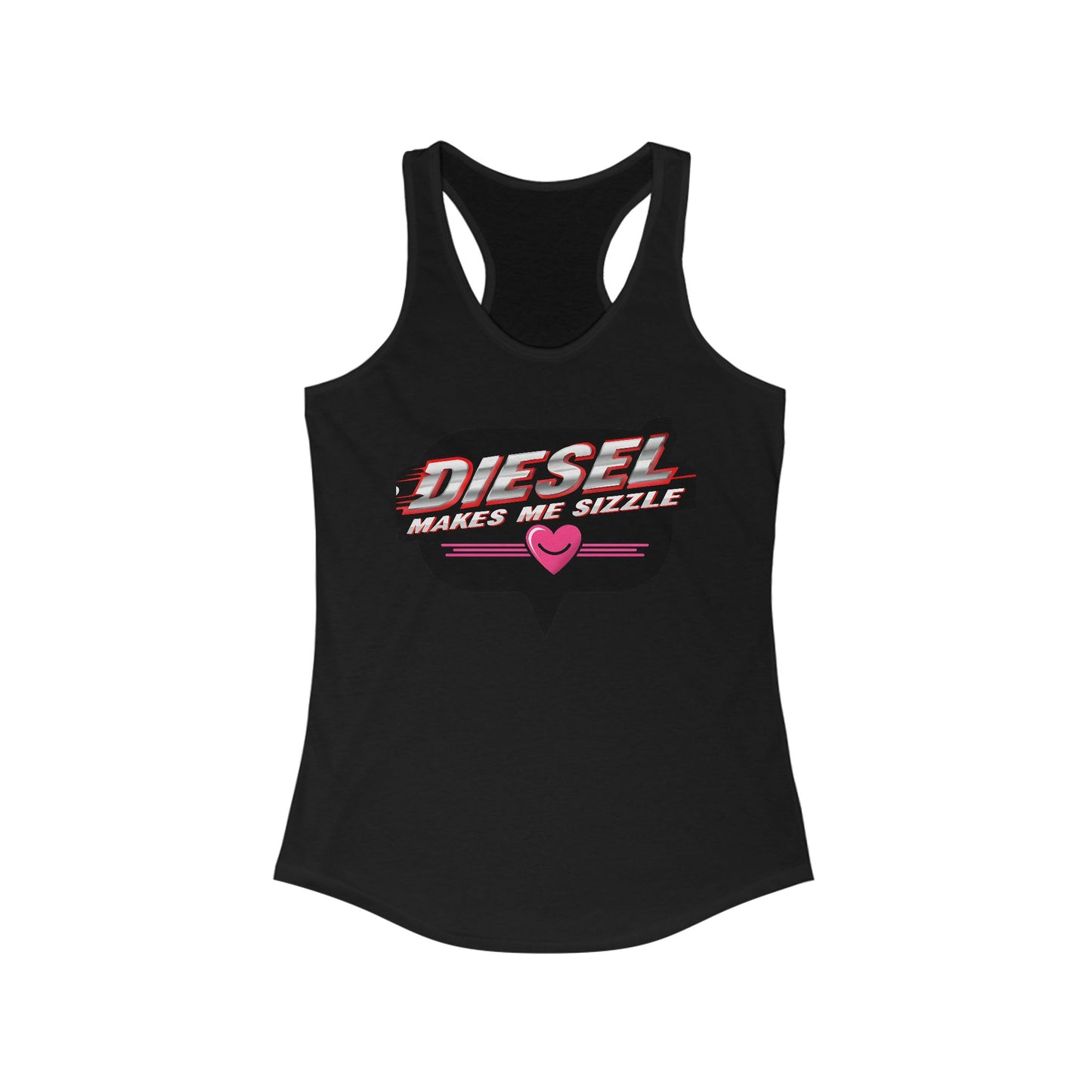 Diesel Makes Me Sizzle Racerback Tank Top for Women