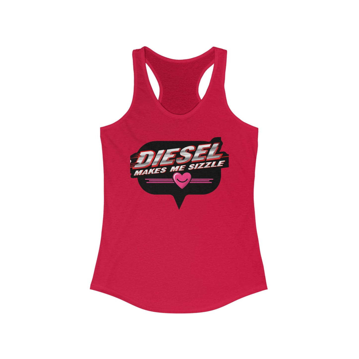 Diesel Makes Me Sizzle Racerback Tank Top for Women
