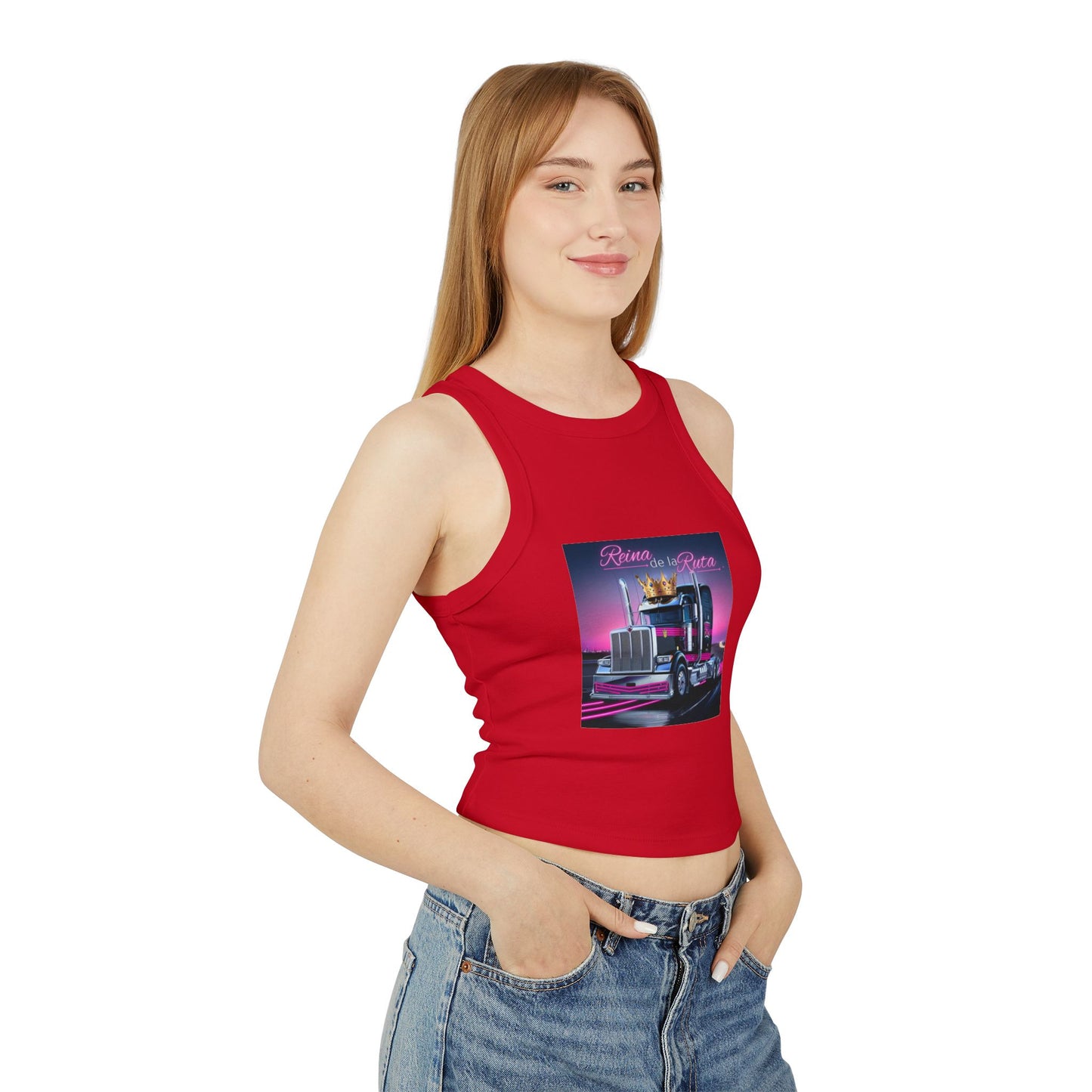 La Reina Racer Tank Top