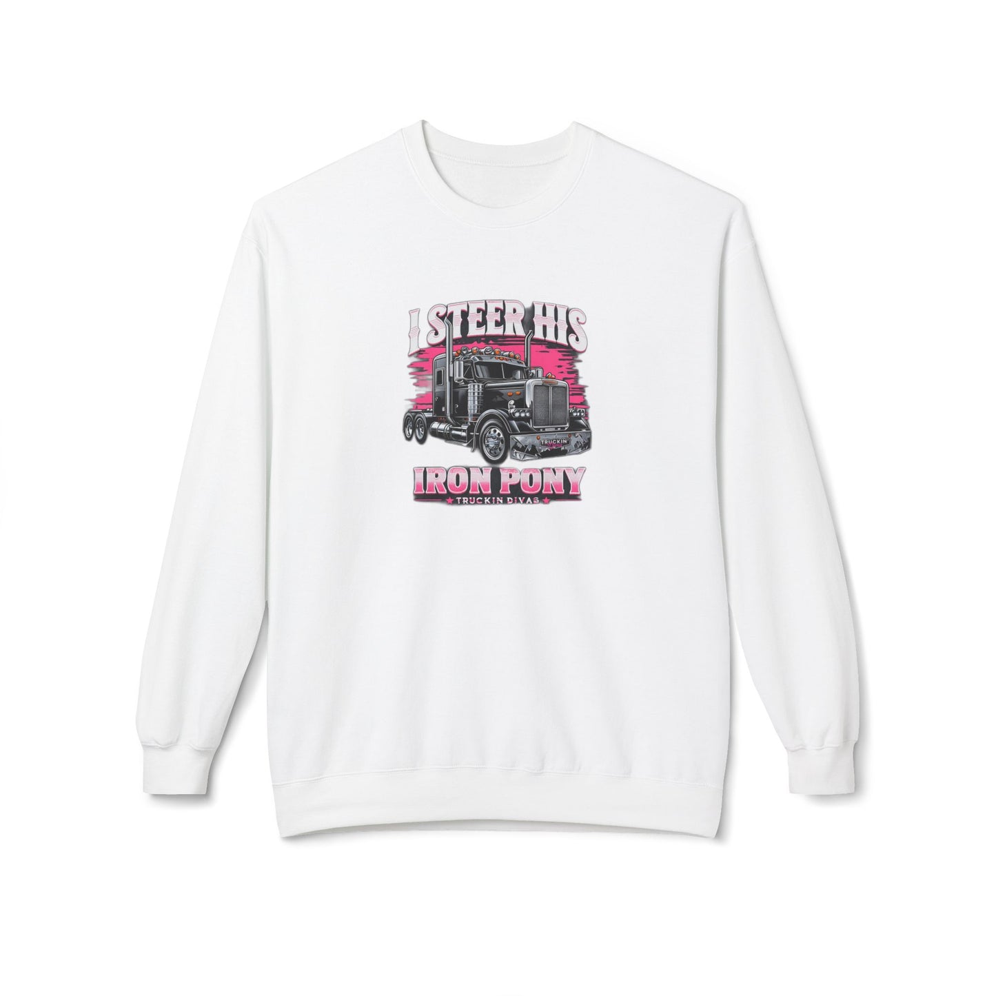 #IronPony Midweight Softstyle Fleece Crewneck Sweatshirt
