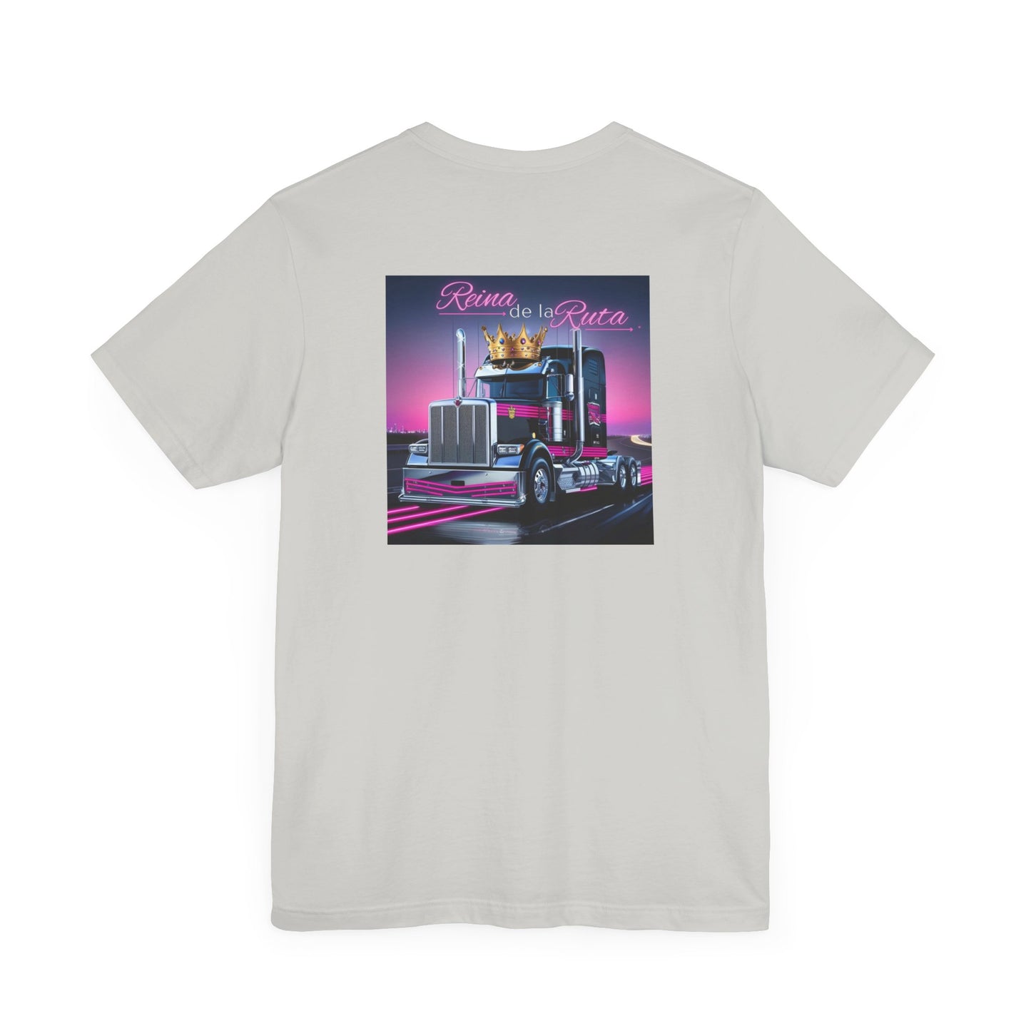 Reina dela Ruta Unisex Jersey Tee - Perfect for Truck Lovers