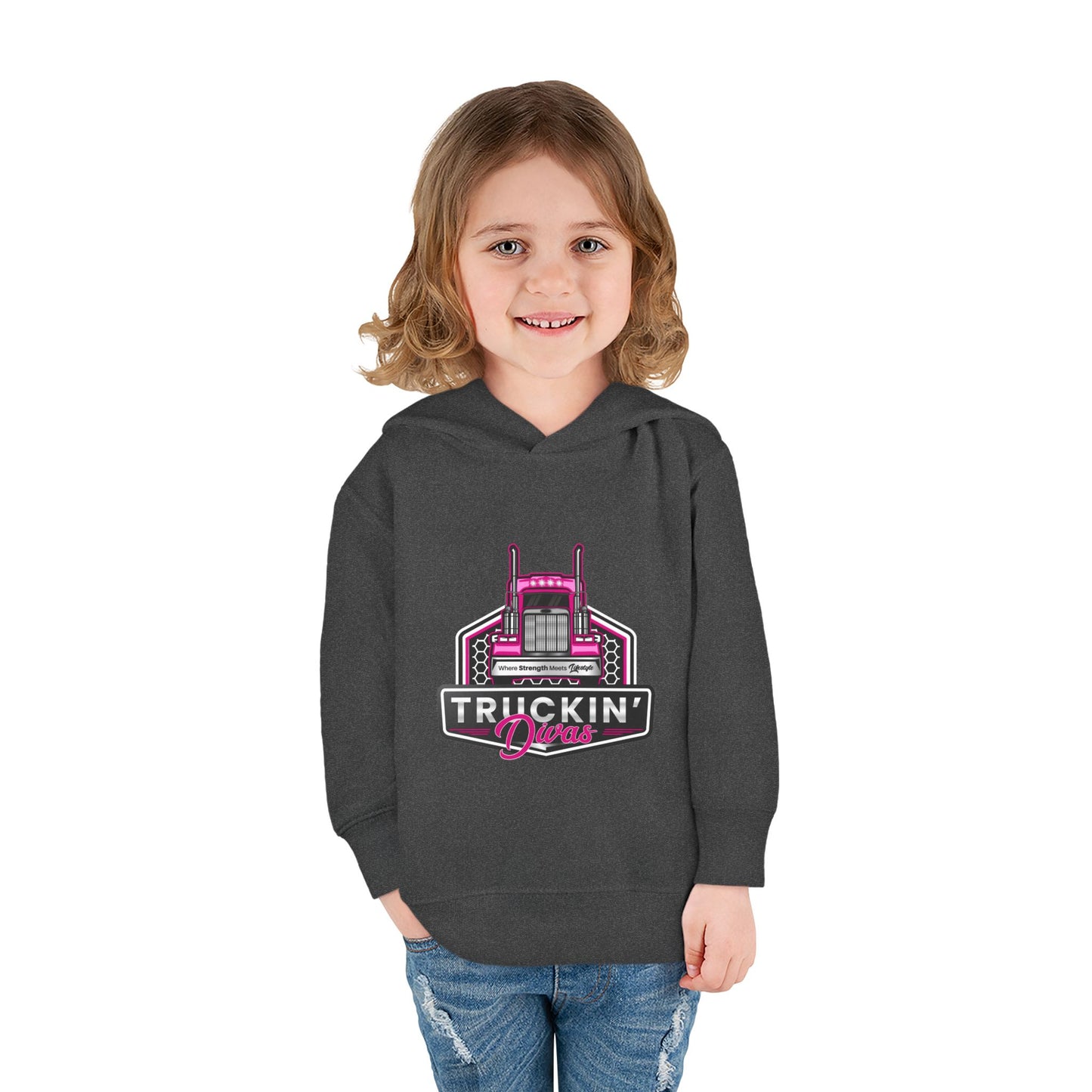 Signature Truckin' Divas Toddler Pullover Fleece Hoodie